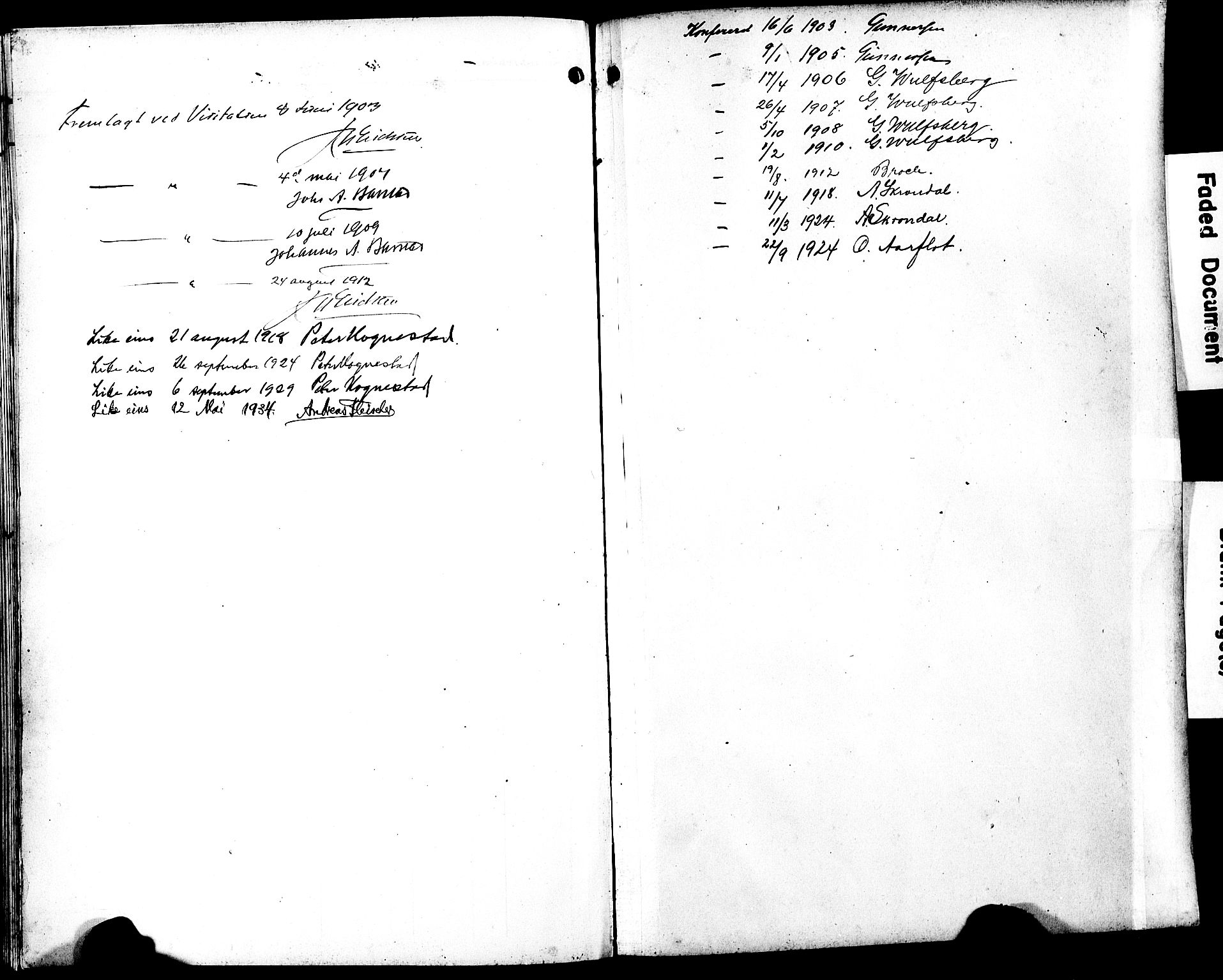 Ministerialprotokoller, klokkerbøker og fødselsregistre - Møre og Romsdal, SAT/A-1454/501/L0018: Parish register (copy) no. 501C04, 1902-1930