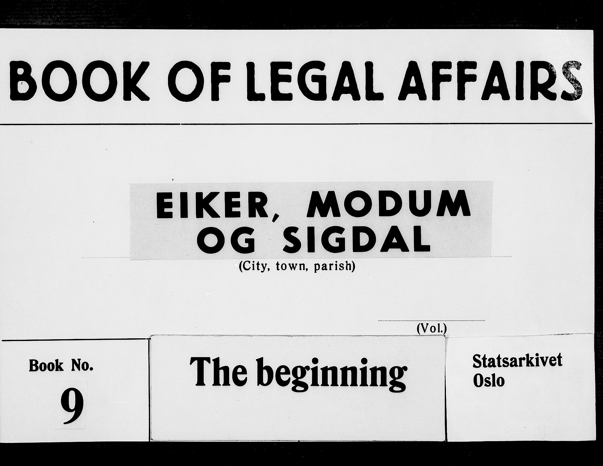 Eiker, Modum og Sigdal sorenskriveri, SAKO/A-123/F/Fa/Faa/L0009: Tingbok, 1669