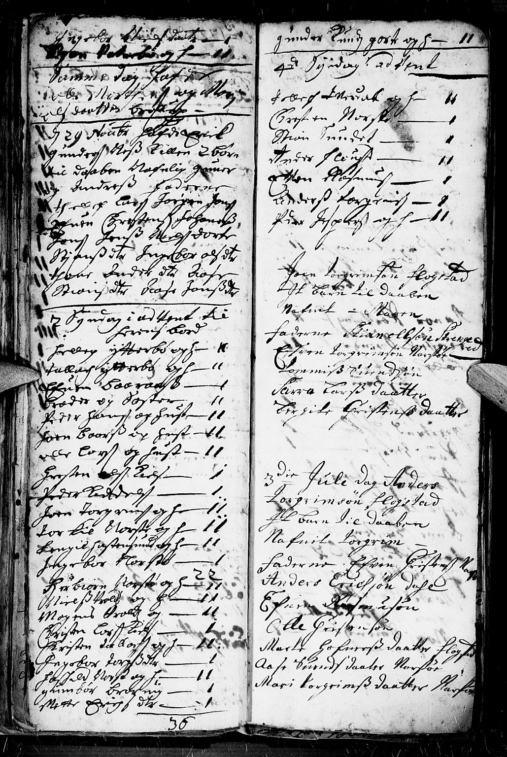 Dypvåg sokneprestkontor, AV/SAK-1111-0007/F/Fb/Fba/L0003: Parish register (copy) no. B 3, 1715-1738, p. 70