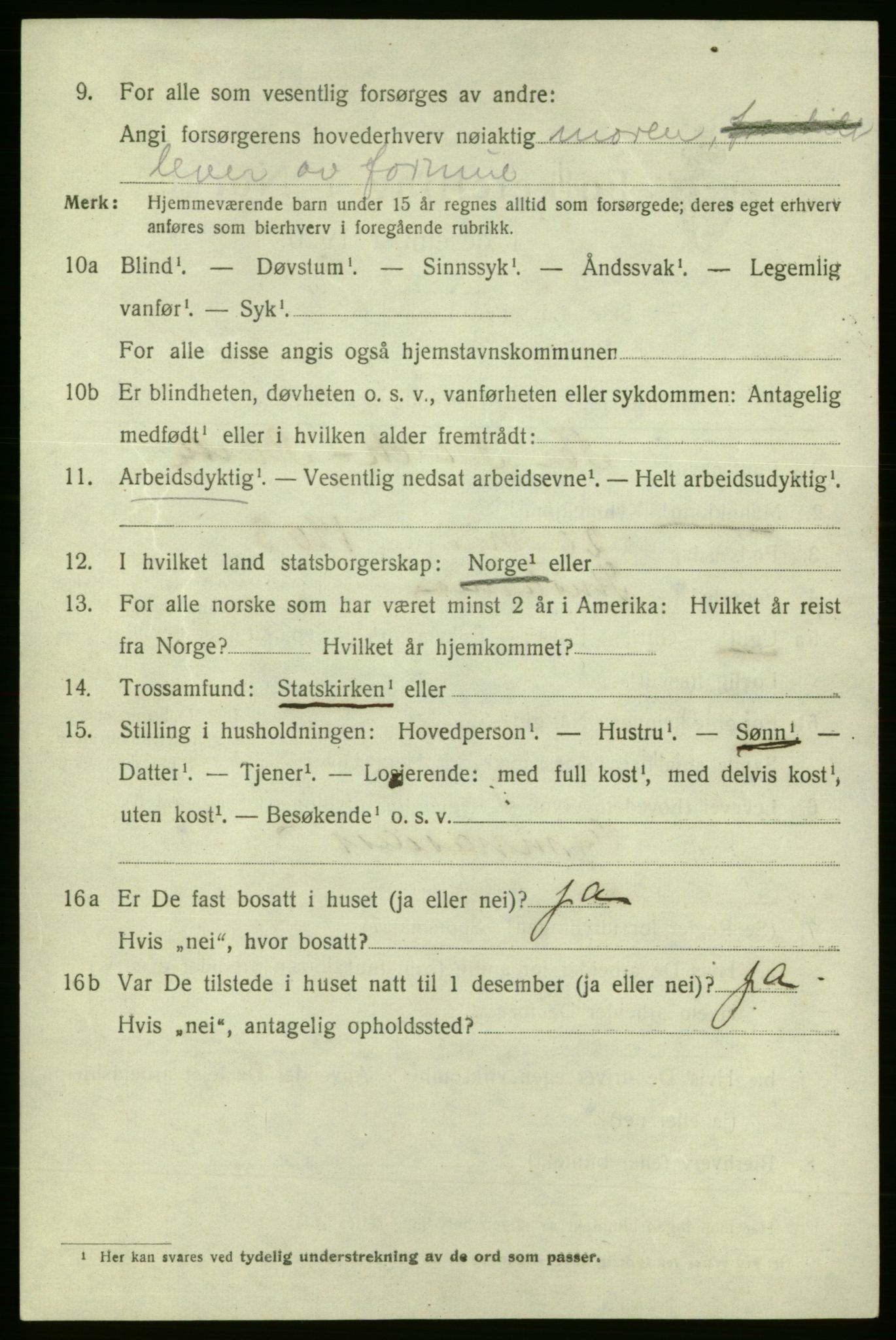 SAO, 1920 census for Fredrikshald, 1920, p. 11428