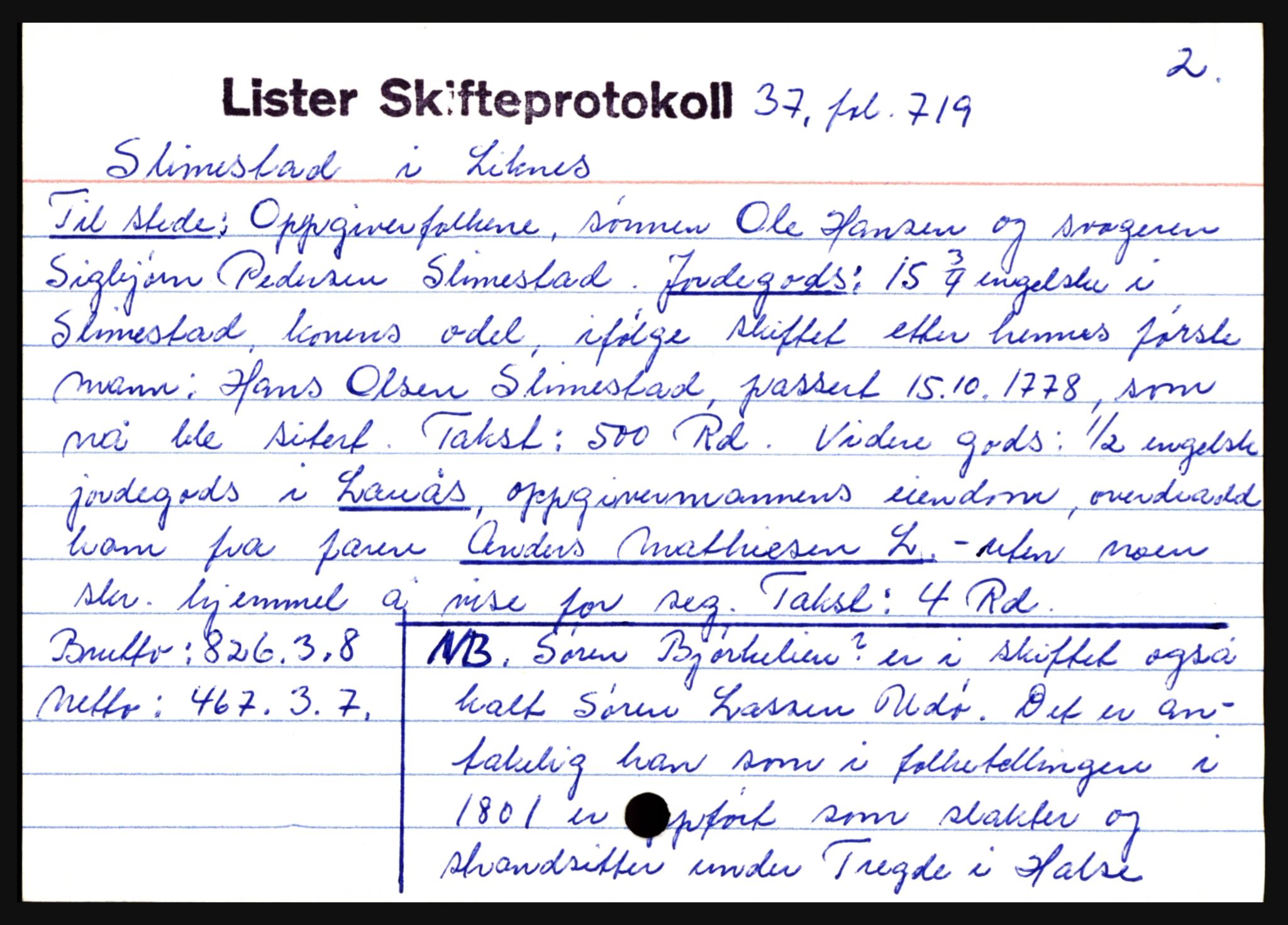 Lister sorenskriveri, AV/SAK-1221-0003/H, p. 34889