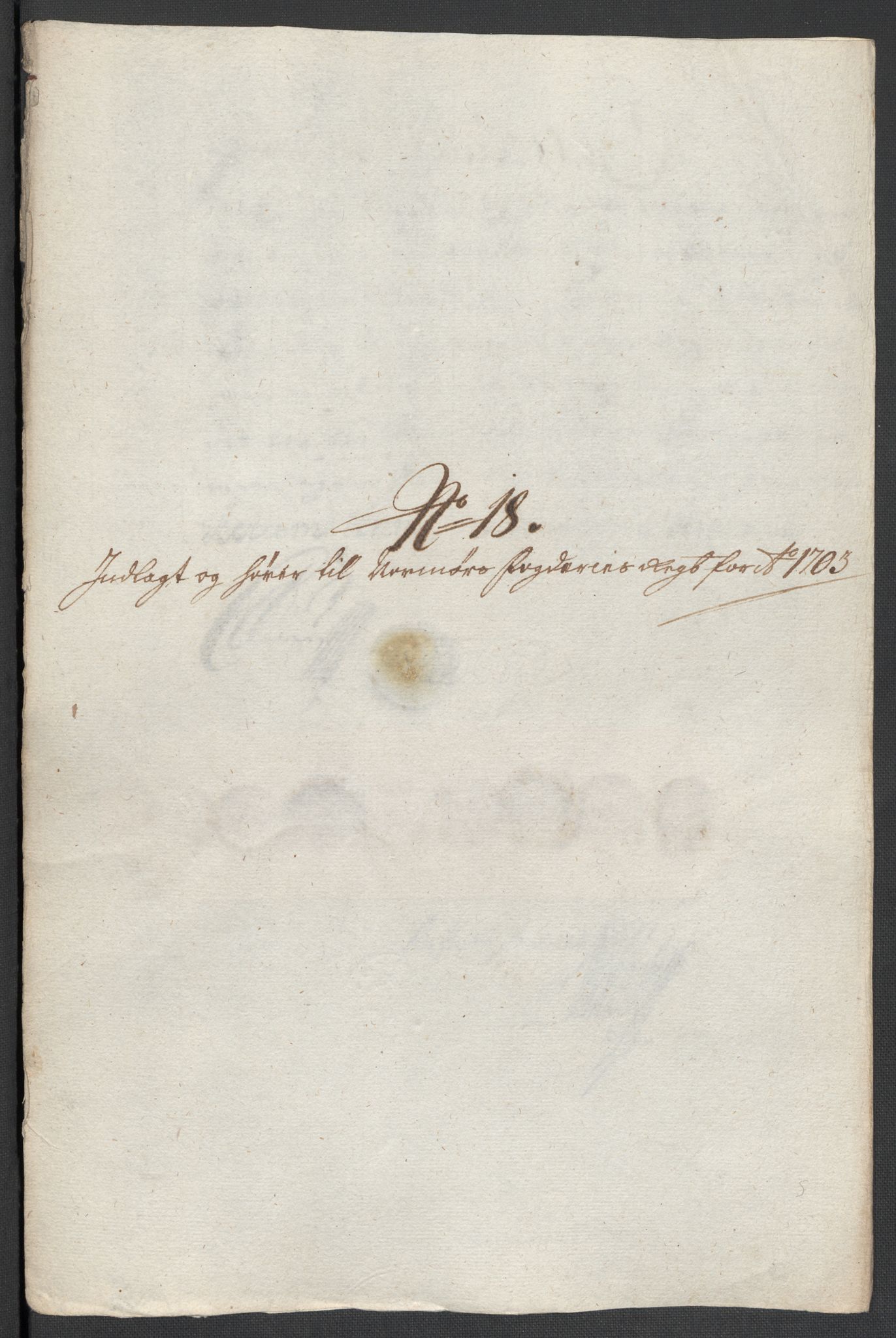Rentekammeret inntil 1814, Reviderte regnskaper, Fogderegnskap, RA/EA-4092/R56/L3740: Fogderegnskap Nordmøre, 1703-1704, p. 135