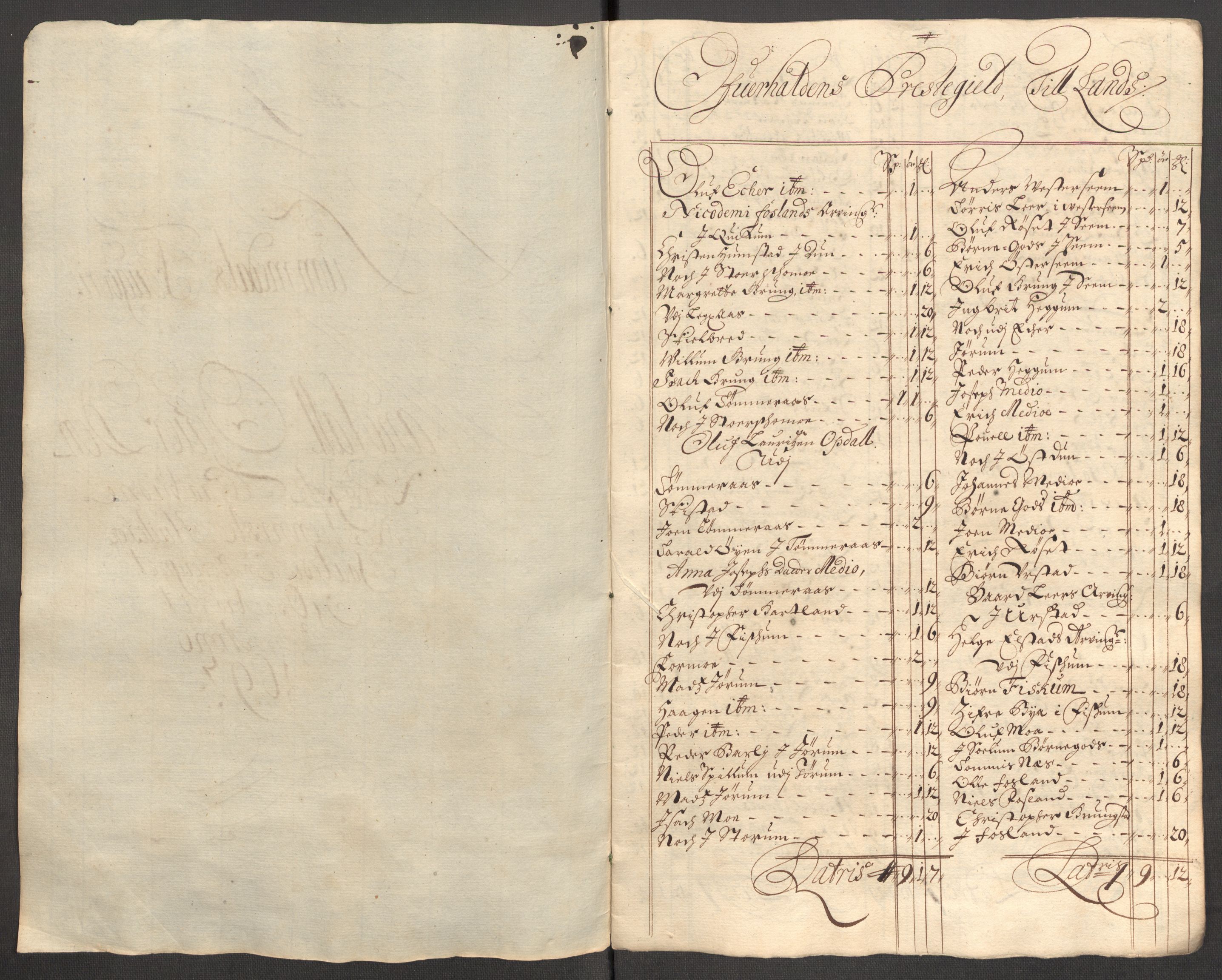 Rentekammeret inntil 1814, Reviderte regnskaper, Fogderegnskap, RA/EA-4092/R64/L4425: Fogderegnskap Namdal, 1696-1698, p. 225