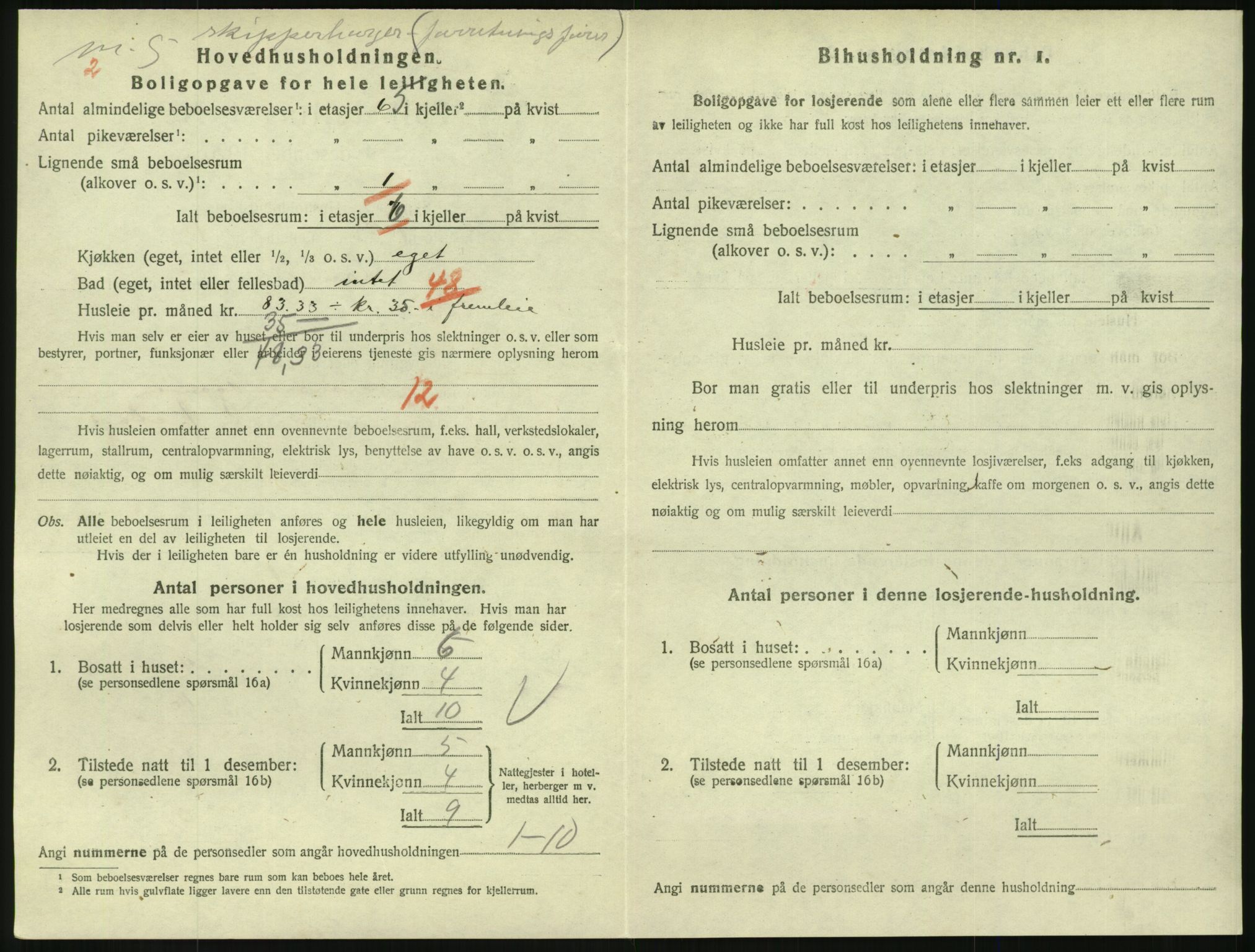 SAKO, 1920 census for Larvik, 1920, p. 6837