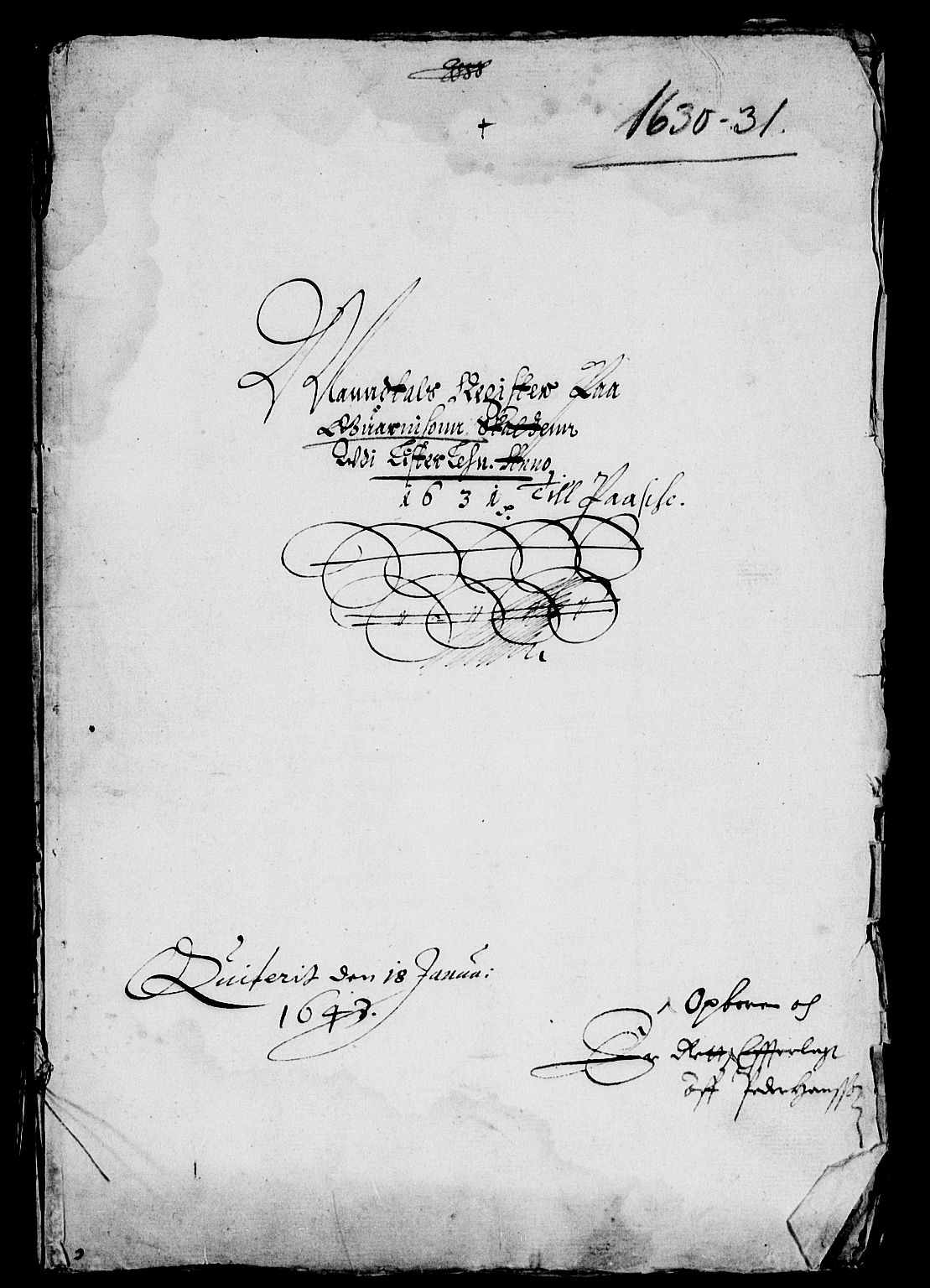 Rentekammeret inntil 1814, Reviderte regnskaper, Lensregnskaper, RA/EA-5023/R/Rb/Rbr/L0010: Lista len, 1628-1636