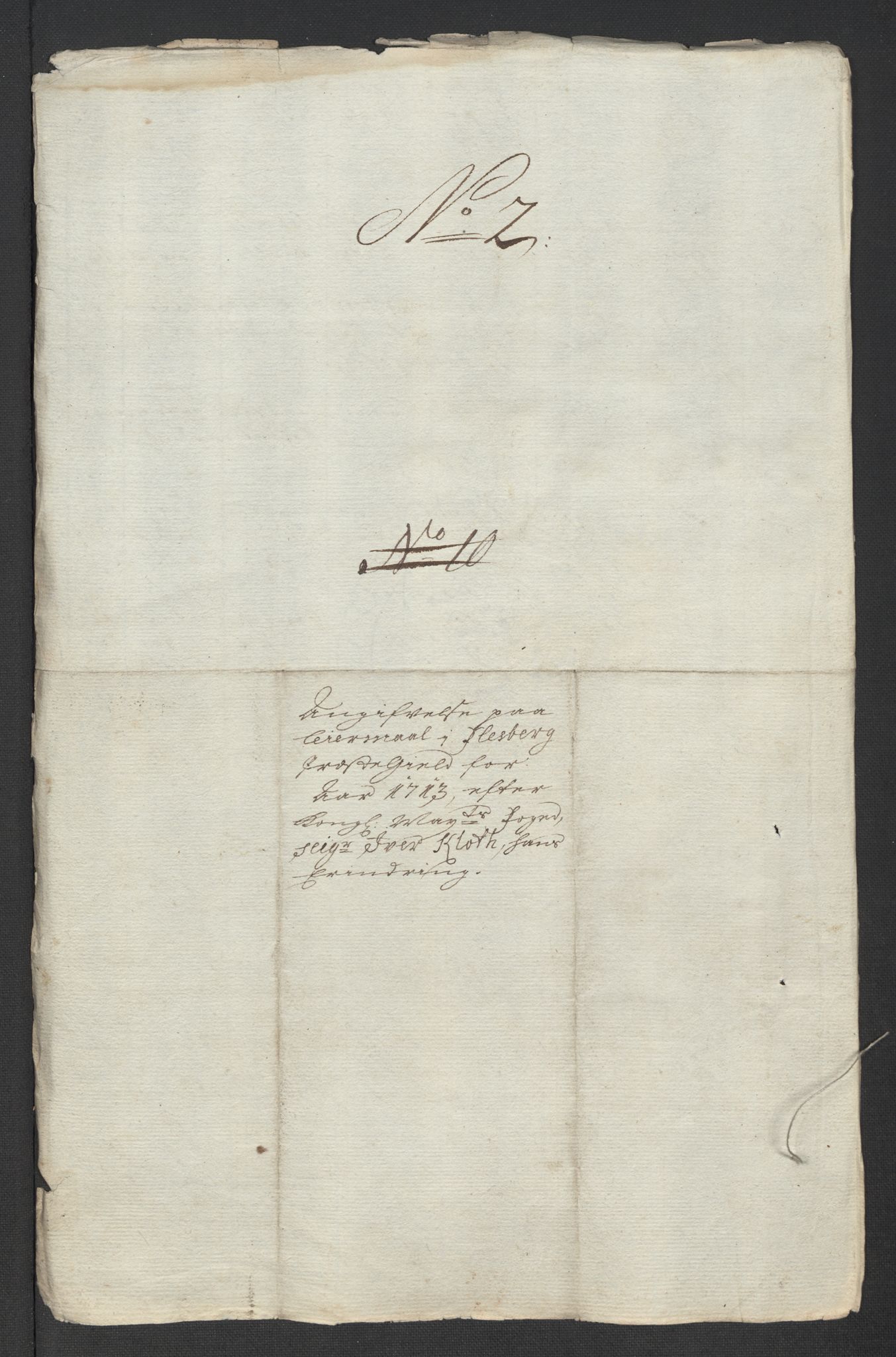 Rentekammeret inntil 1814, Reviderte regnskaper, Fogderegnskap, AV/RA-EA-4092/R24/L1588: Fogderegnskap Numedal og Sandsvær, 1713, p. 286