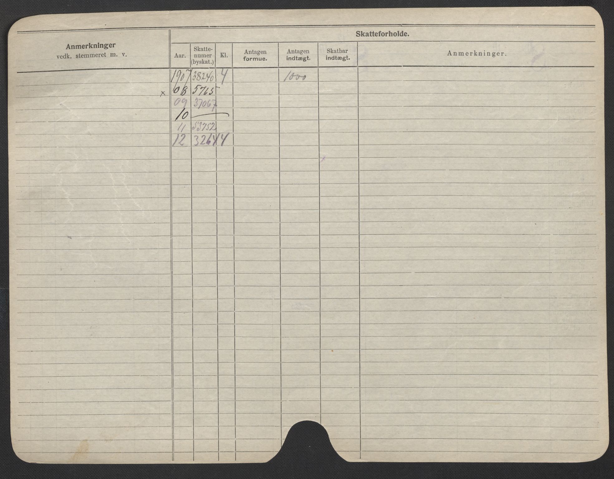Oslo folkeregister, Registerkort, SAO/A-11715/F/Fa/Fac/L0022: Kvinner, 1906-1914, p. 850b