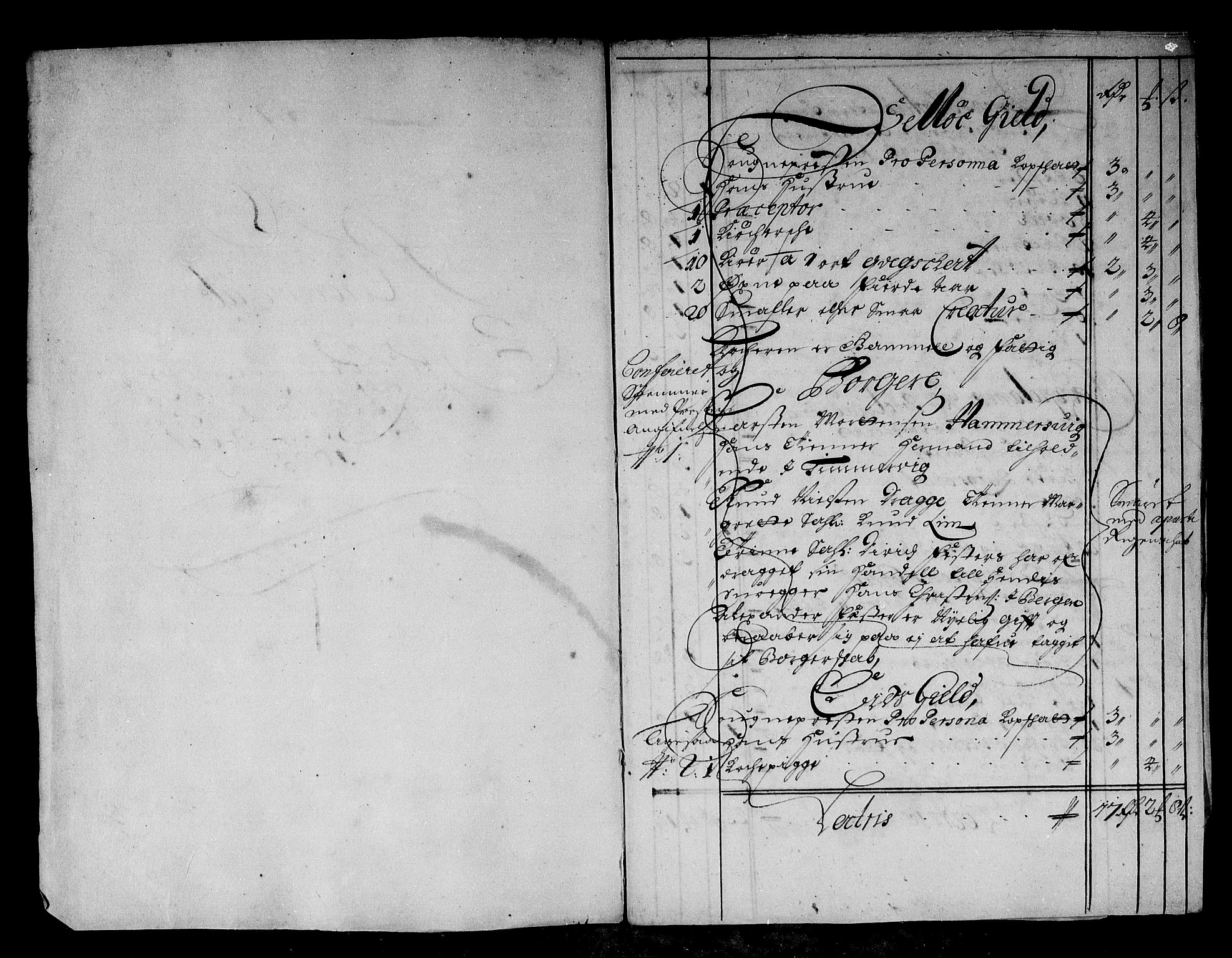 Rentekammeret inntil 1814, Reviderte regnskaper, Stiftamtstueregnskaper, Bergen stiftamt, RA/EA-6043/R/Rc/L0080: Bergen stiftamt, 1686