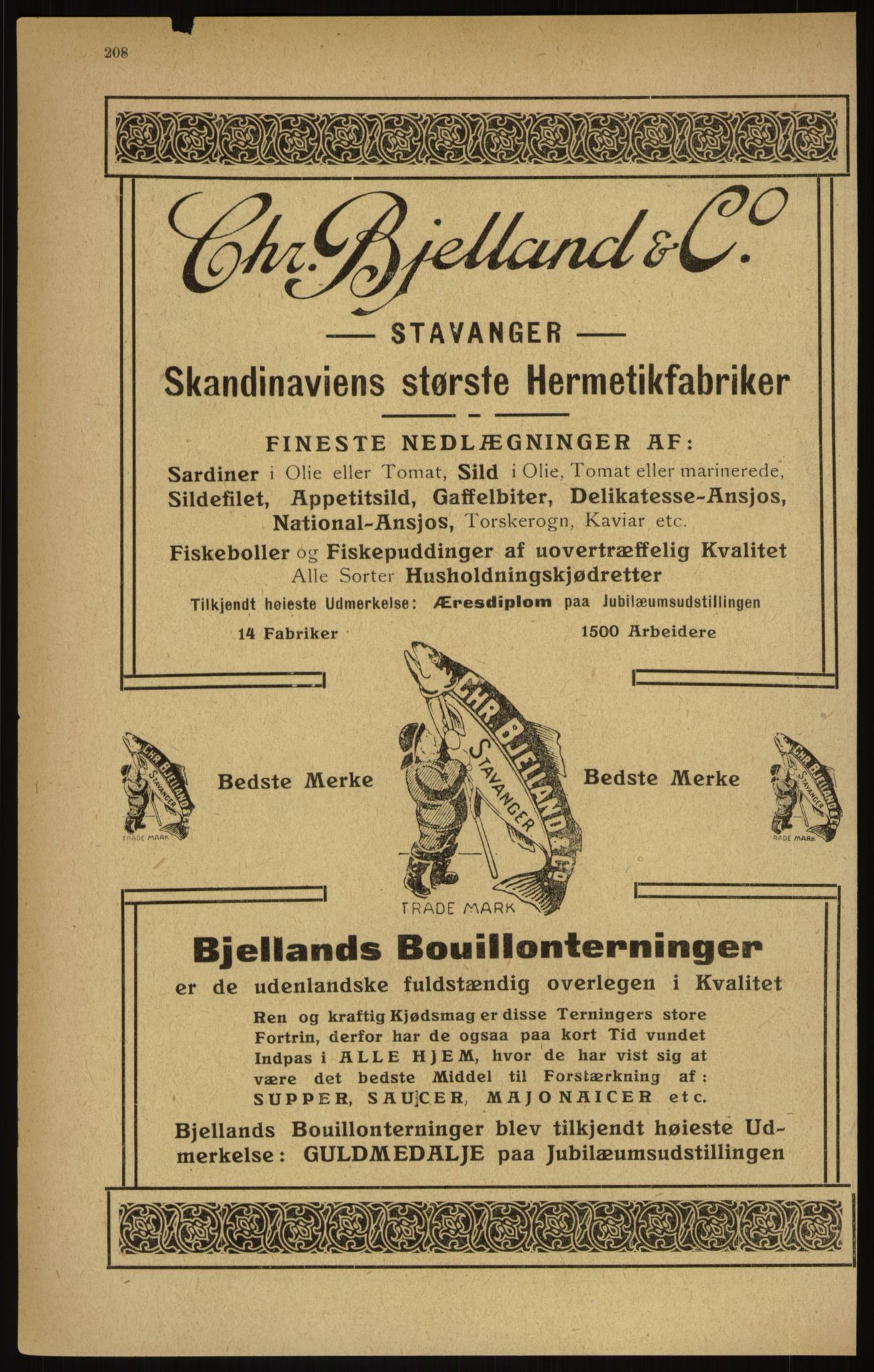 Kristiania/Oslo adressebok, PUBL/-, 1916, p. 208