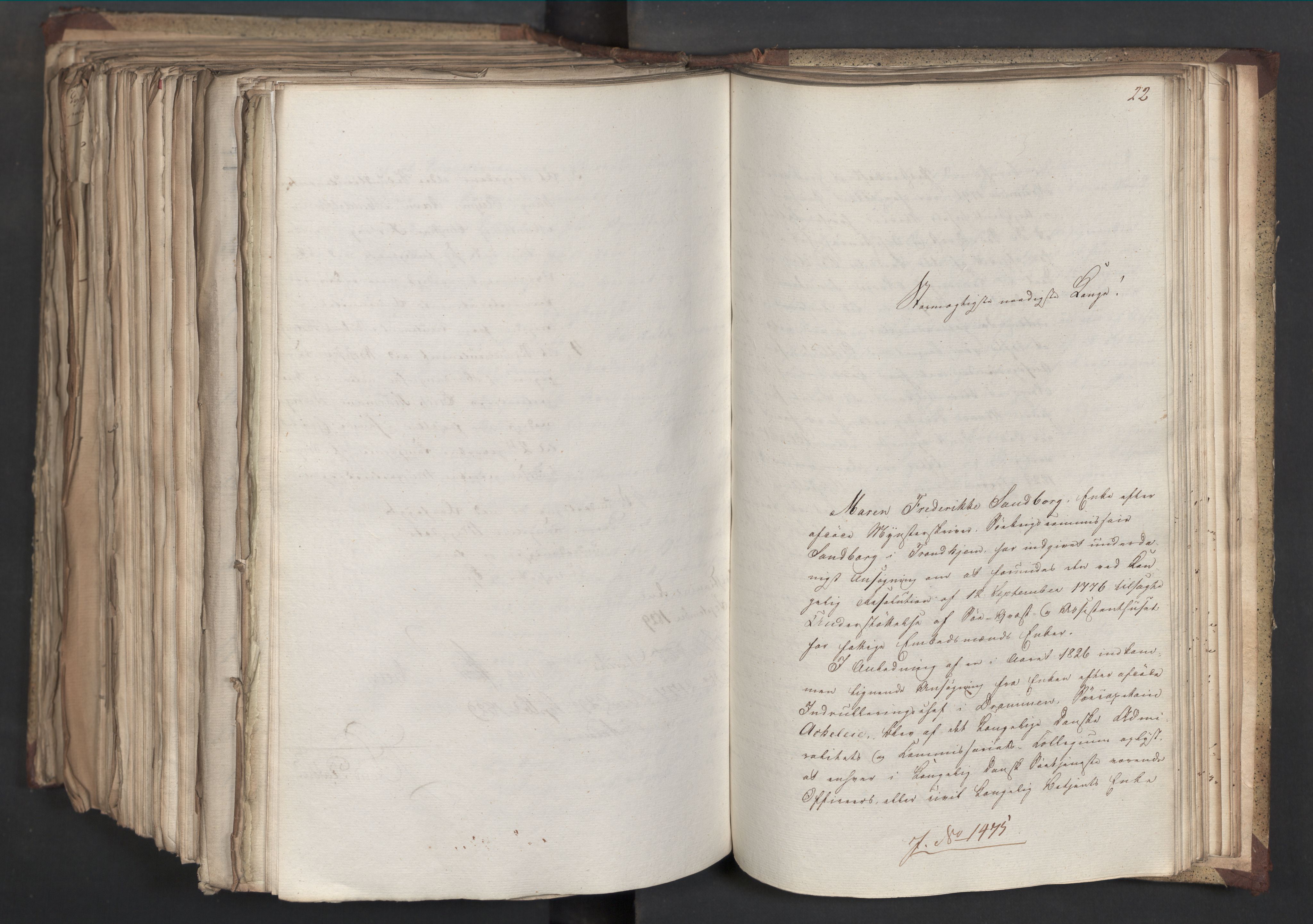 Statsrådsavdelingen i Stockholm, AV/RA-S-1003/D/Da/L0060: Regjeringsinnstillinger nr. 1276-1500, 1829, p. 724