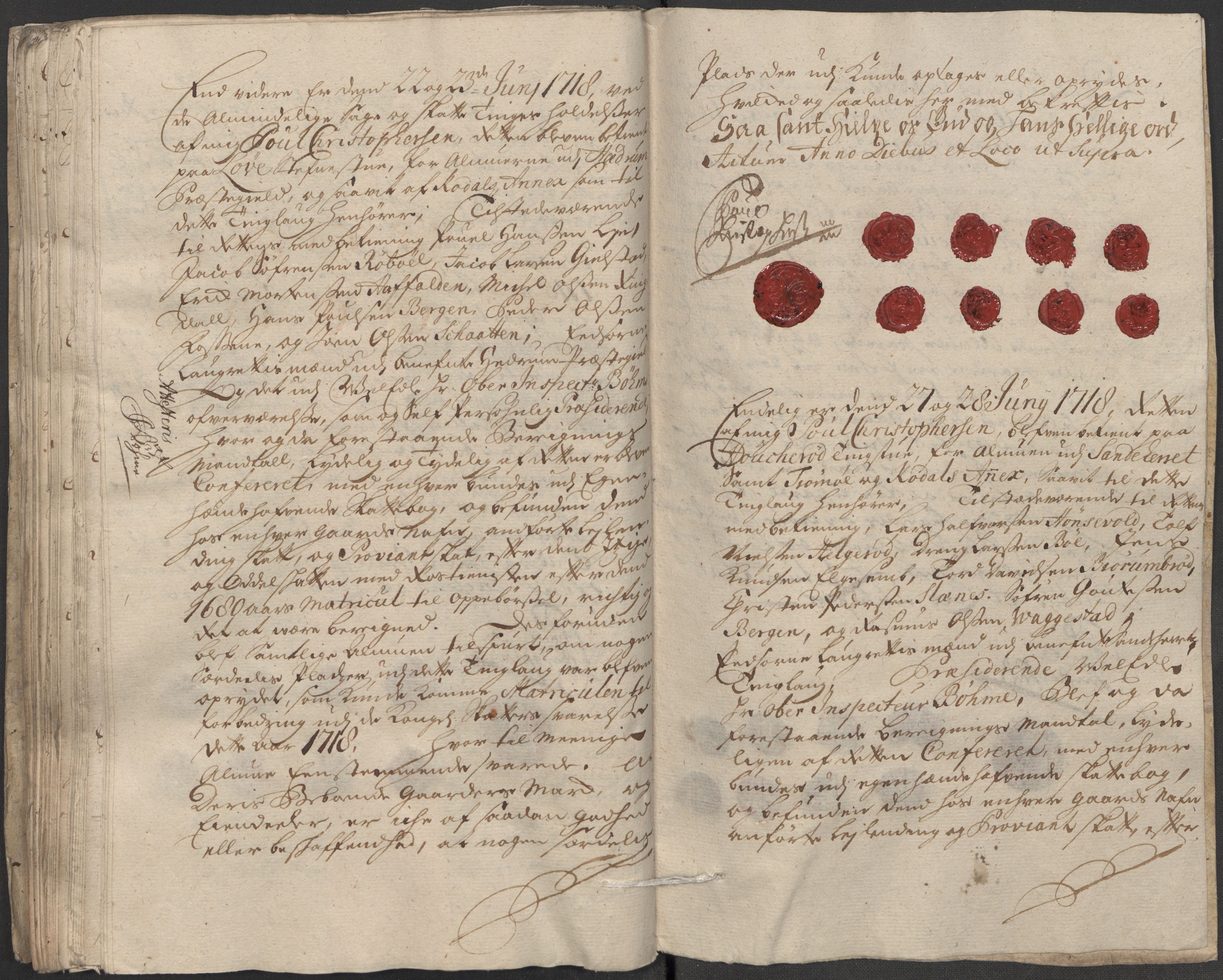 Rentekammeret inntil 1814, Reviderte regnskaper, Fogderegnskap, AV/RA-EA-4092/R33/L1988: Fogderegnskap Larvik grevskap, 1718, p. 141