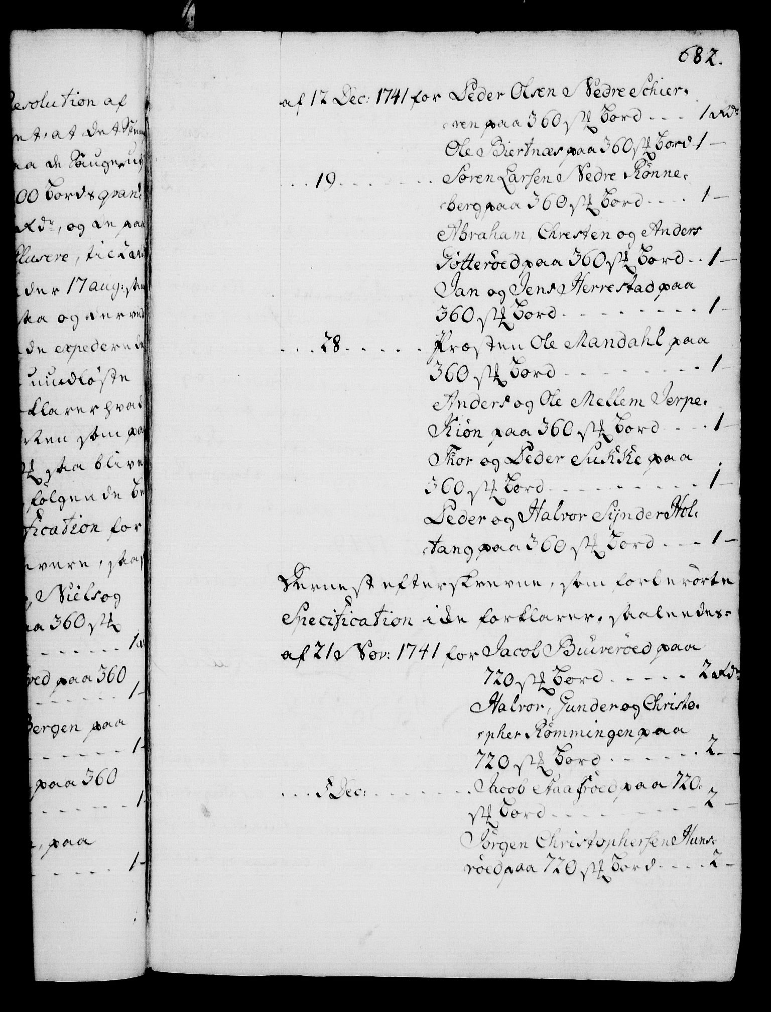 Rentekammeret, Kammerkanselliet, RA/EA-3111/G/Gg/Gga/L0005: Norsk ekspedisjonsprotokoll med register (merket RK 53.5), 1741-1749, p. 682