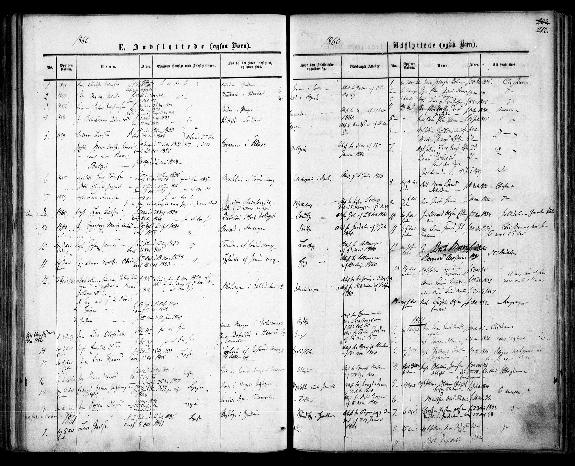 Nannestad prestekontor Kirkebøker, SAO/A-10414a/F/Fa/L0012: Parish register (official) no. I 12, 1860-1872, p. 212