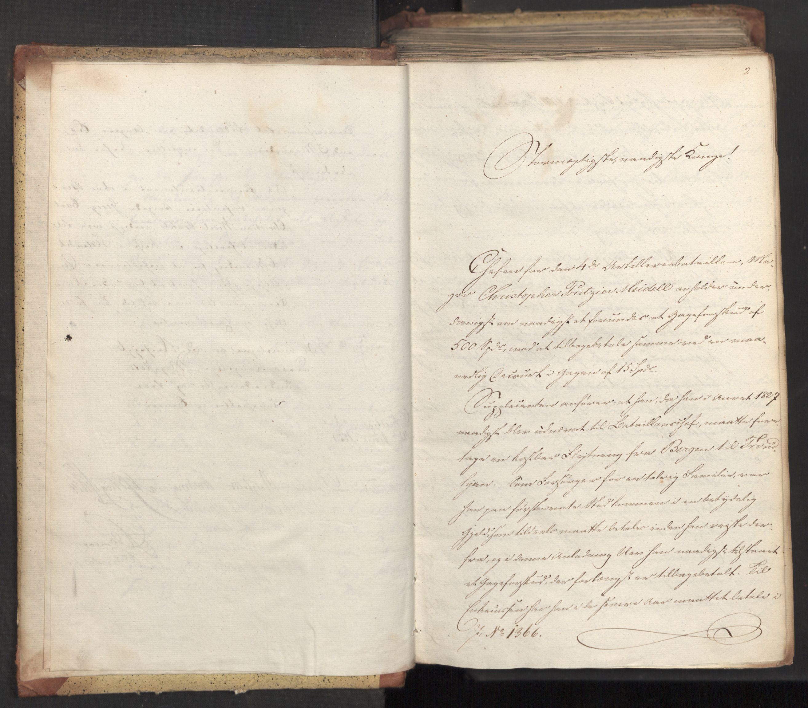 Statsrådsavdelingen i Stockholm, AV/RA-S-1003/D/Da/L0072: Regjeringsinnstillinger nr. 1365-1533, 1831, p. 5