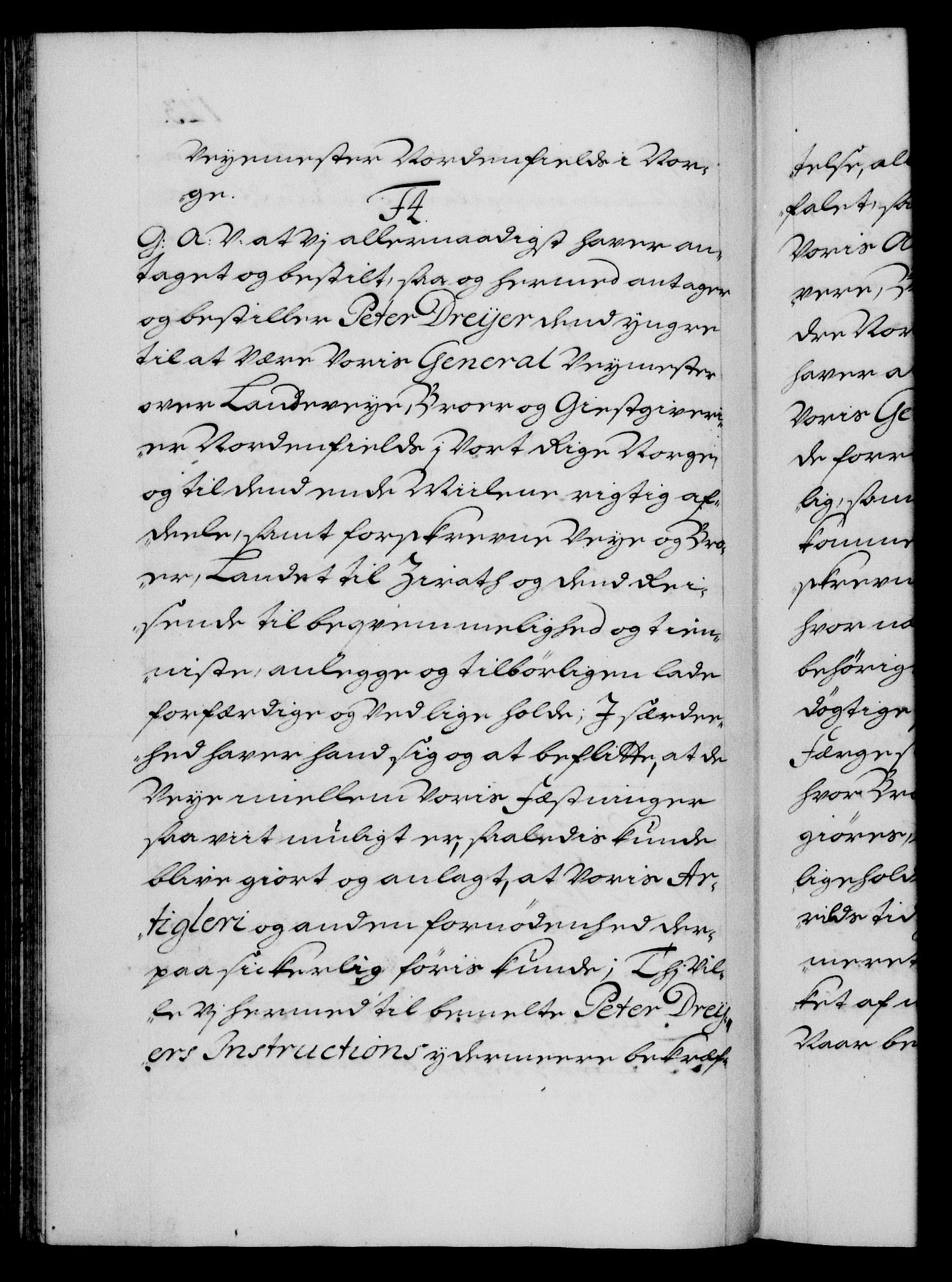 Danske Kanselli 1572-1799, RA/EA-3023/F/Fc/Fca/Fcaa/L0018: Norske registre, 1699-1703, p. 123b