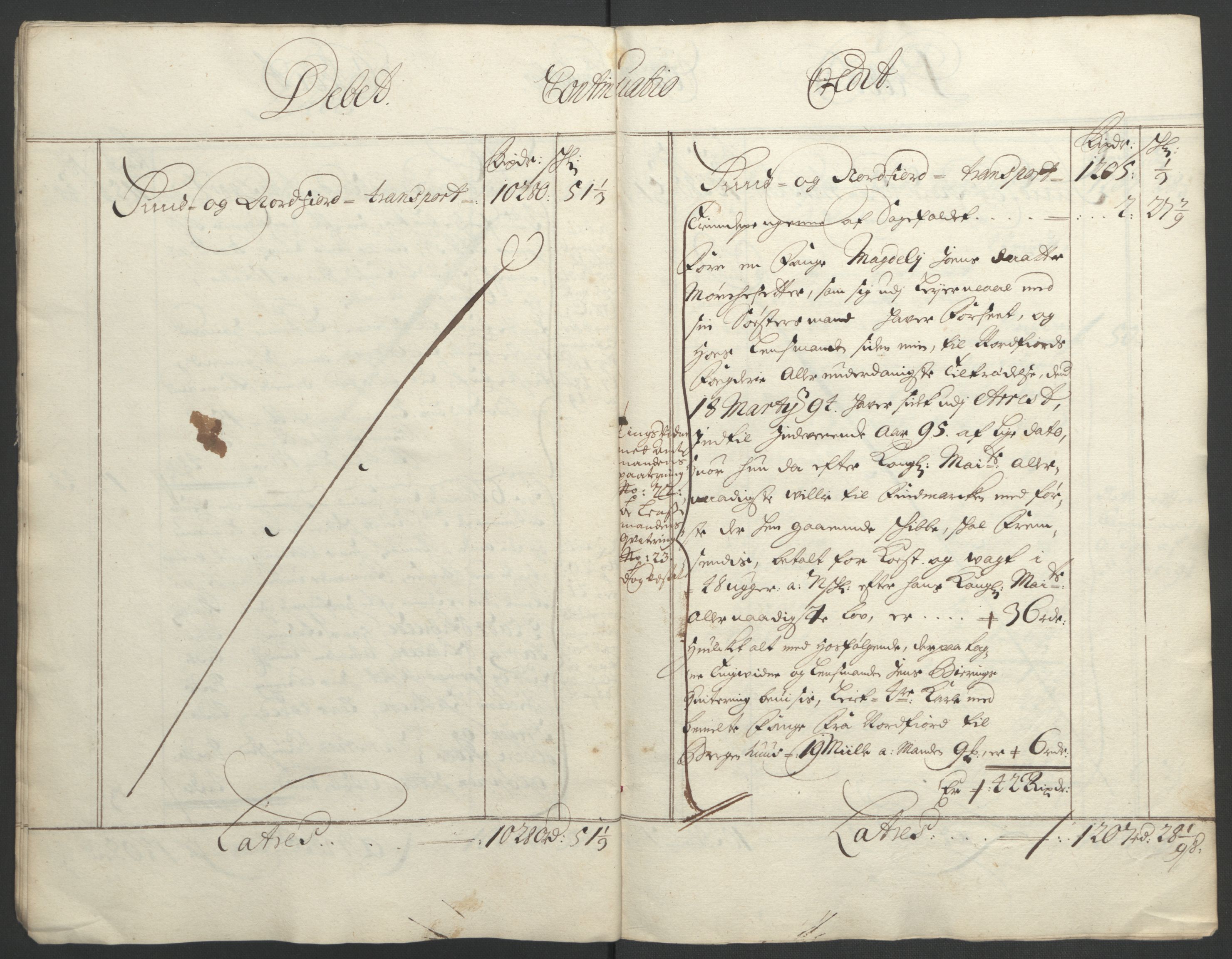 Rentekammeret inntil 1814, Reviderte regnskaper, Fogderegnskap, AV/RA-EA-4092/R53/L3421: Fogderegnskap Sunn- og Nordfjord, 1693-1694, p. 258