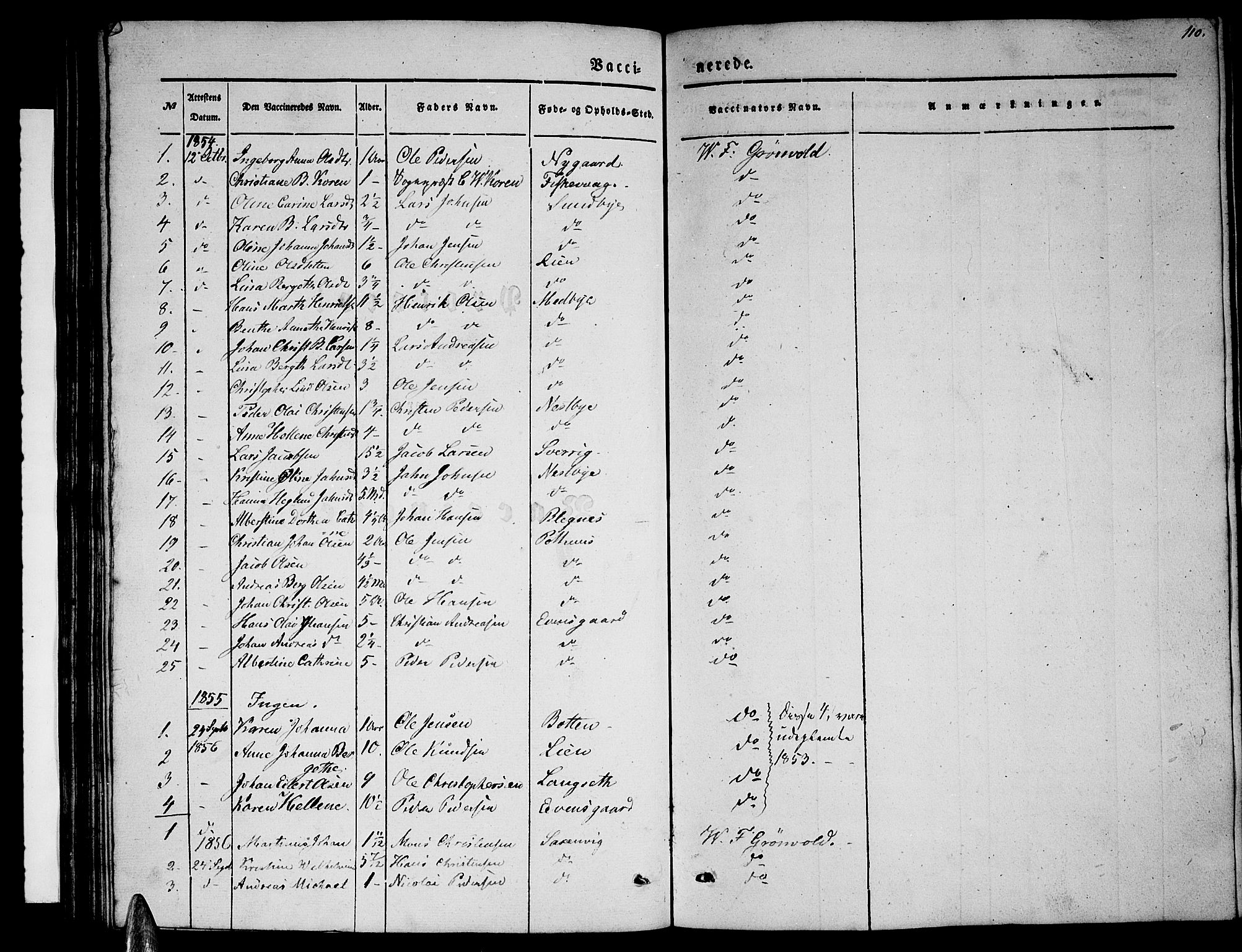 Ministerialprotokoller, klokkerbøker og fødselsregistre - Nordland, SAT/A-1459/847/L0678: Parish register (copy) no. 847C06, 1854-1870, p. 110
