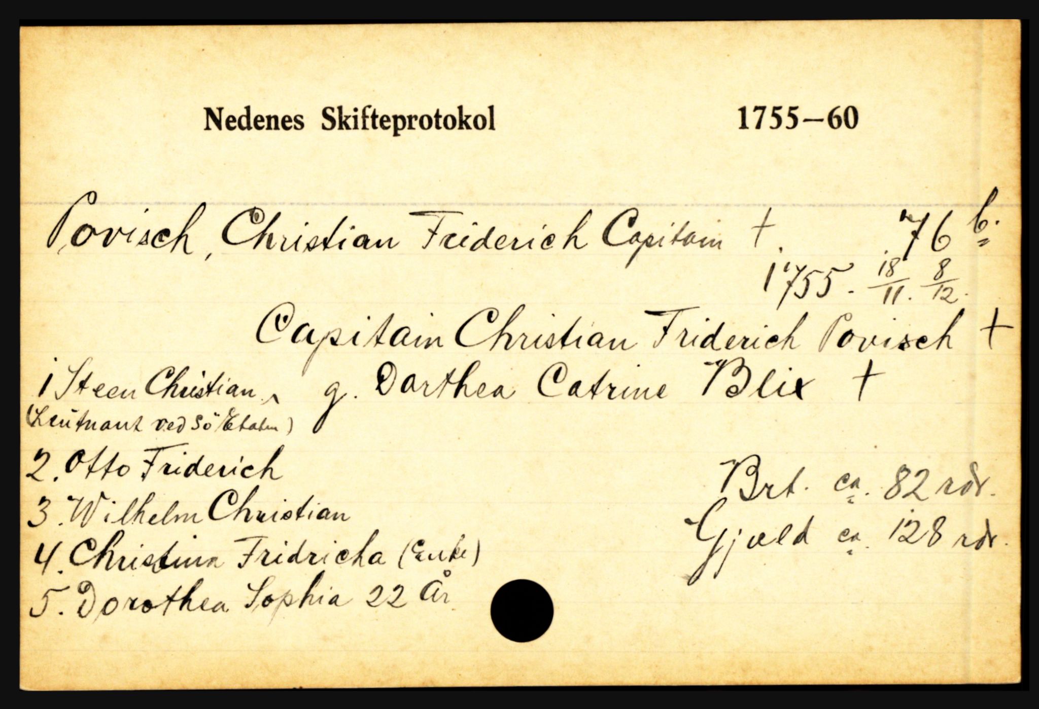 Nedenes sorenskriveri før 1824, AV/SAK-1221-0007/H, p. 23019