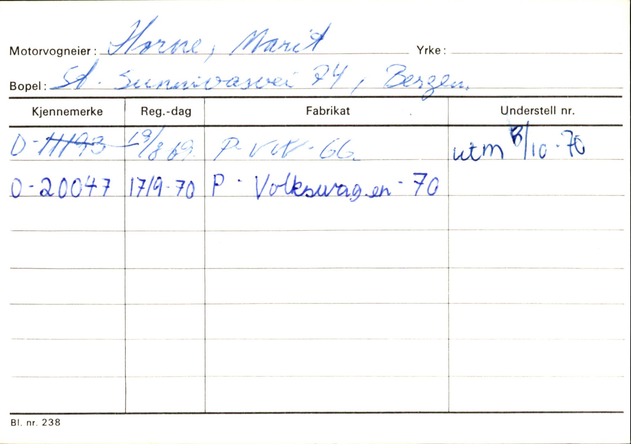 Statens vegvesen, Hordaland vegkontor, AV/SAB-A-5201/2/Hb/L0015: O-eierkort H-I, 1920-1971, p. 63