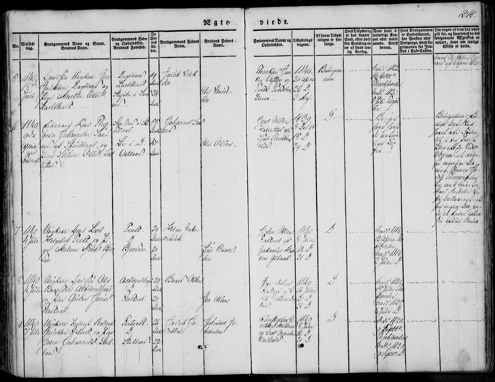 Skjold sokneprestkontor, AV/SAST-A-101847/H/Ha/Haa/L0006: Parish register (official) no. A 6.1, 1835-1858, p. 315