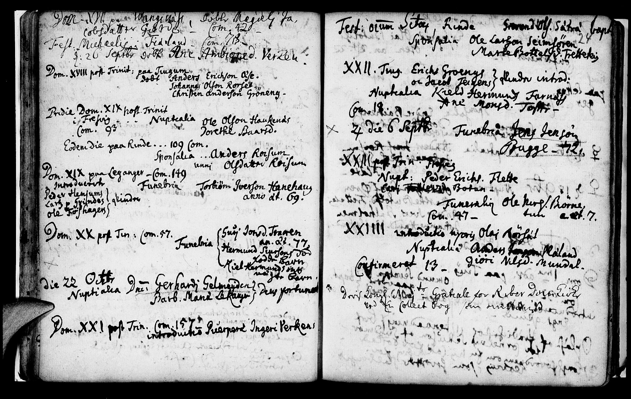 Leikanger sokneprestembete, AV/SAB-A-81001/H/Haa/Haaa/L0002: Parish register (official) no. A 2, 1735-1756, p. 24