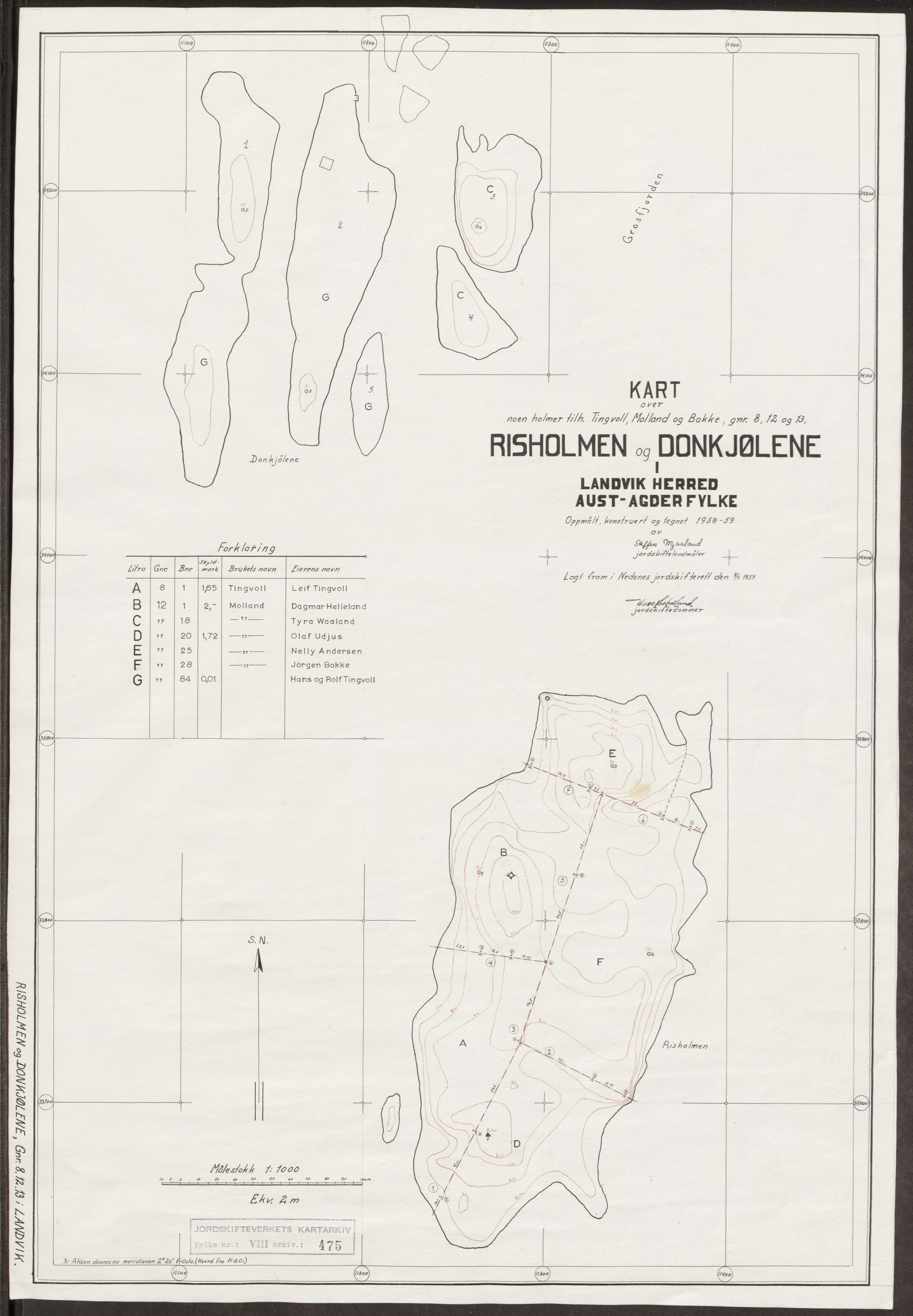 Jordskifteverkets kartarkiv, RA/S-3929/T, 1859-1988, p. 706