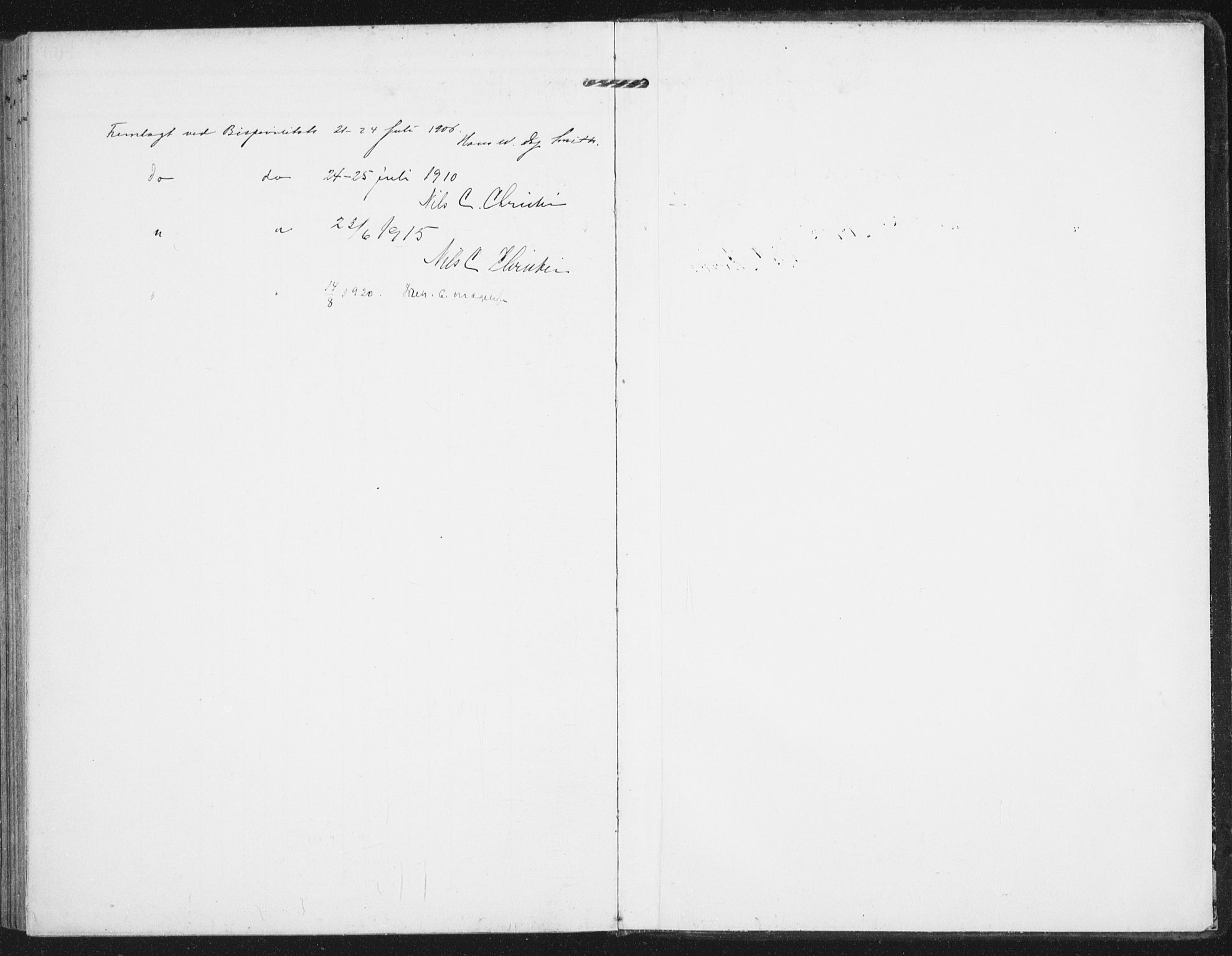 Ministerialprotokoller, klokkerbøker og fødselsregistre - Nordland, SAT/A-1459/885/L1206: Parish register (official) no. 885A07, 1905-1915