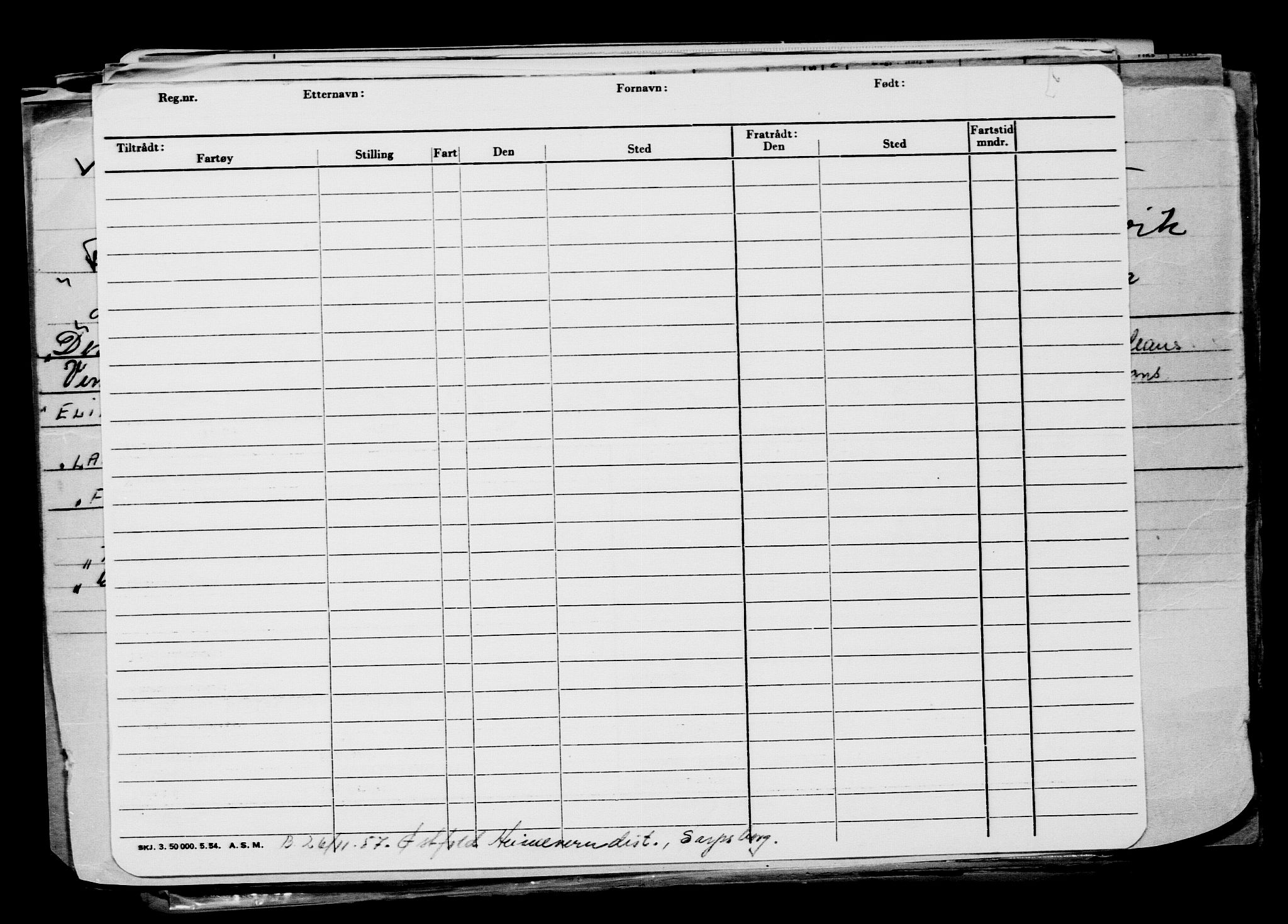 Direktoratet for sjømenn, AV/RA-S-3545/G/Gb/L0162: Hovedkort, 1918, p. 231