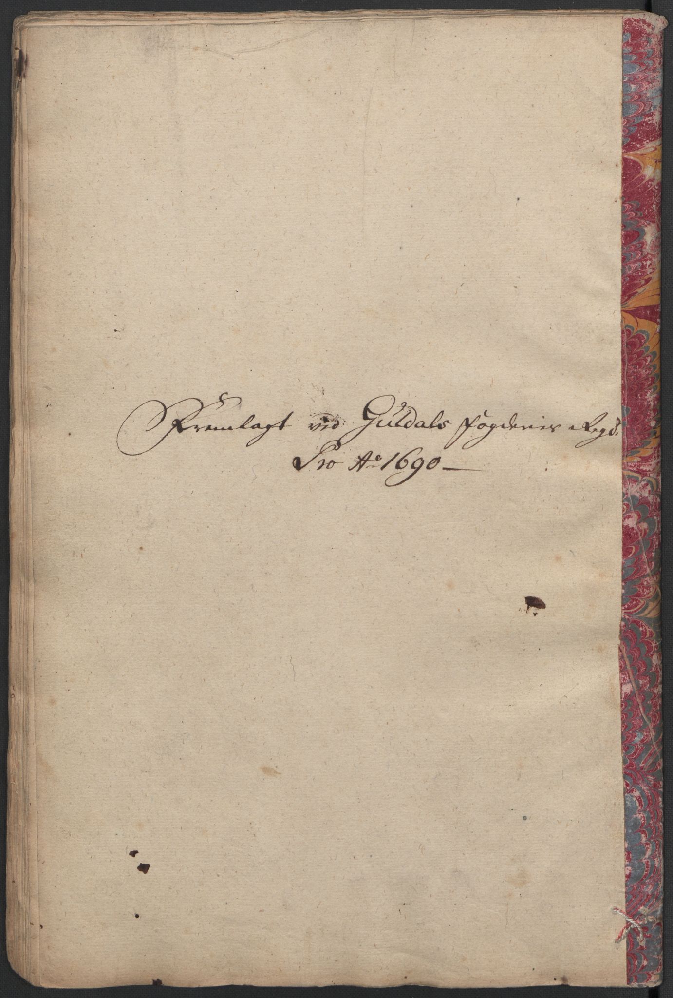 Rentekammeret inntil 1814, Reviderte regnskaper, Fogderegnskap, RA/EA-4092/R59/L3940: Fogderegnskap Gauldal, 1689-1690, p. 234