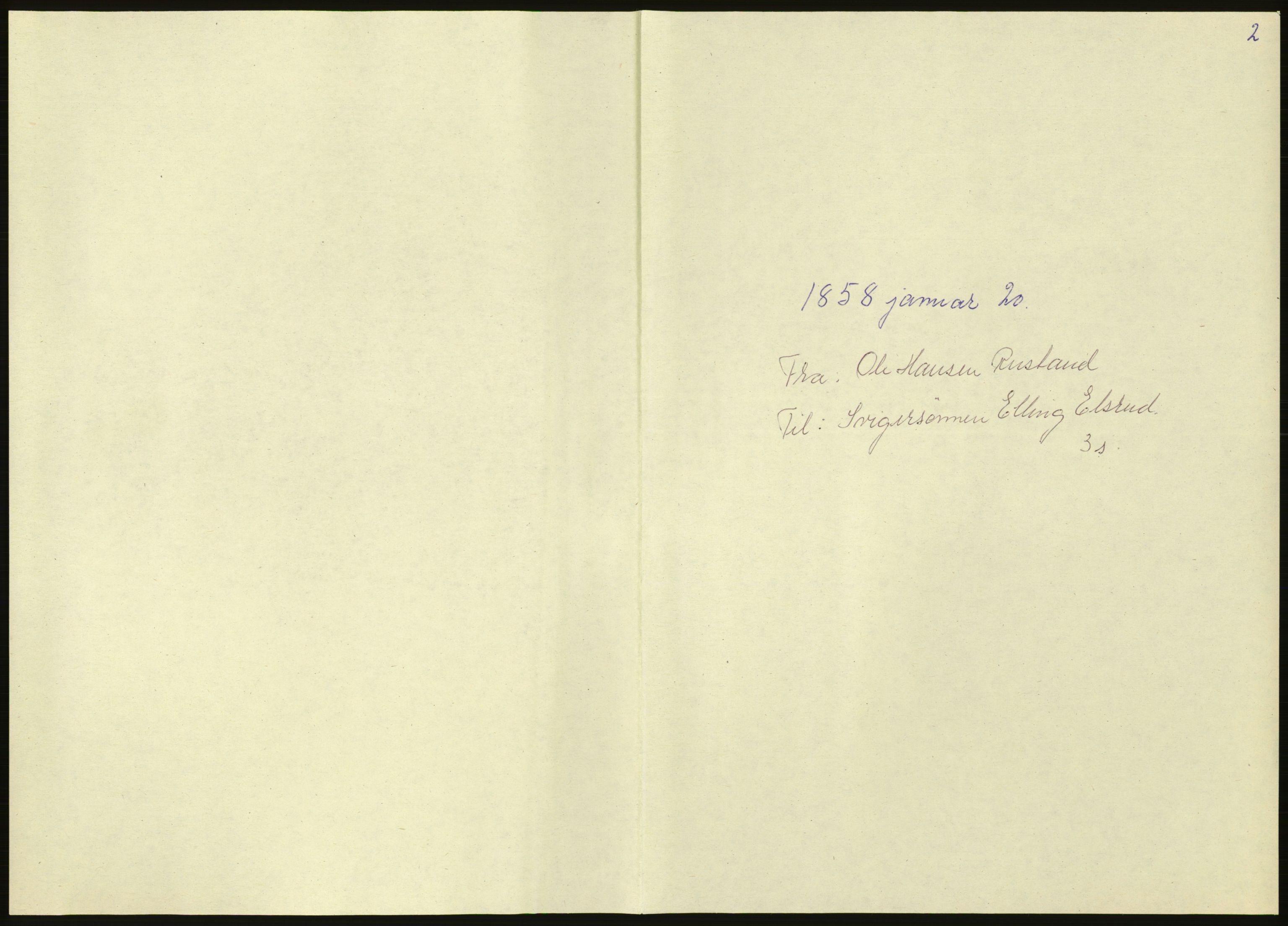 Samlinger til kildeutgivelse, Amerikabrevene, AV/RA-EA-4057/F/L0018: Innlån fra Buskerud: Elsrud, 1838-1914, p. 1165