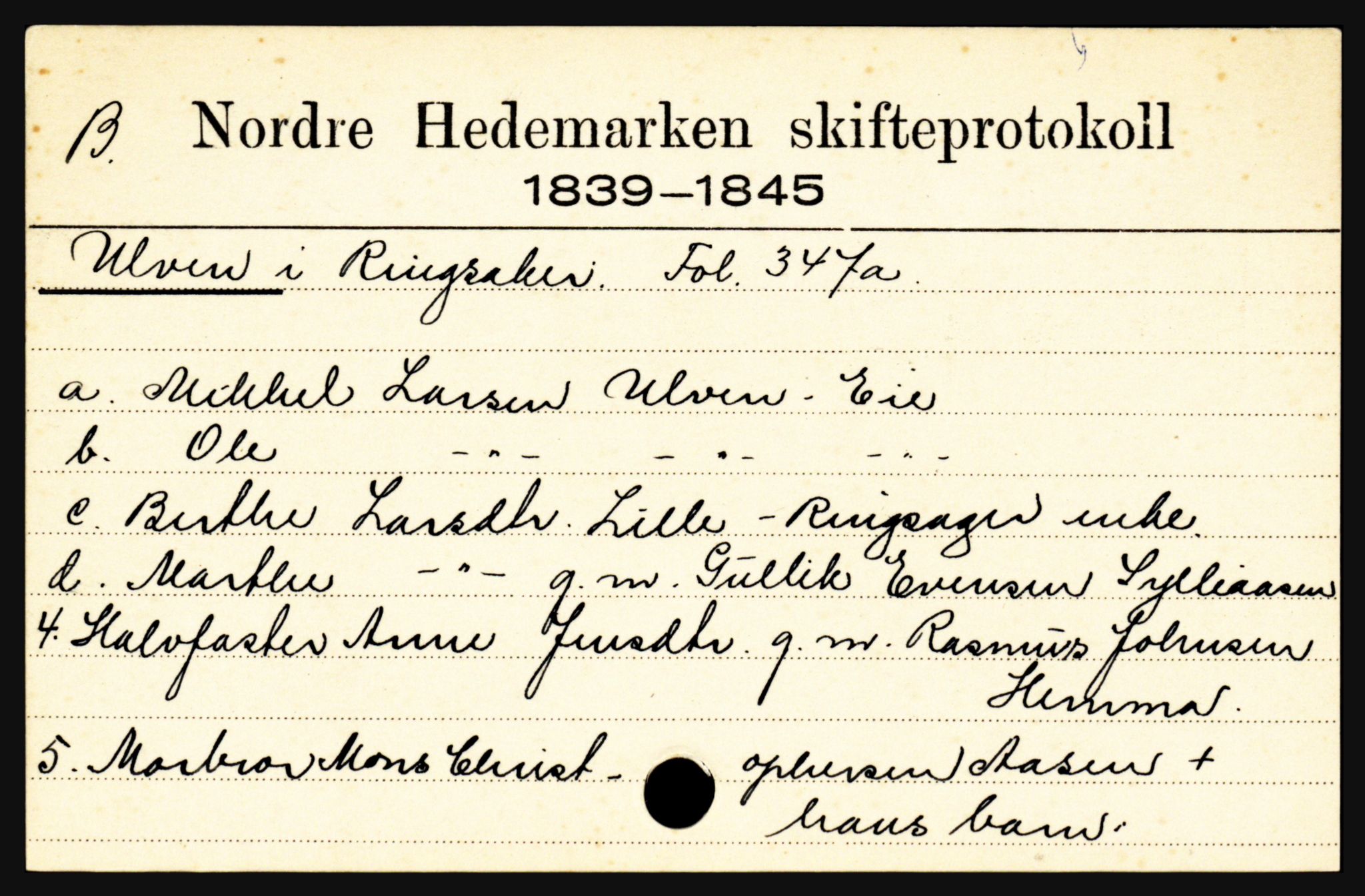 Nord-Hedmark sorenskriveri, SAH/TING-012/J, 1776-1854, p. 7309