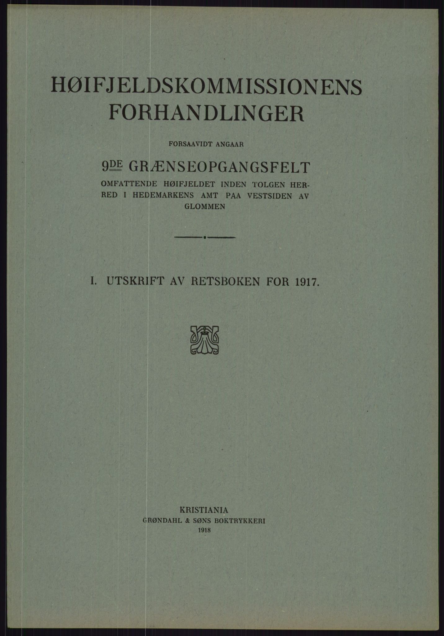 Høyfjellskommisjonen, AV/RA-S-1546/X/Xa/L0001: Nr. 1-33, 1909-1953, p. 4261