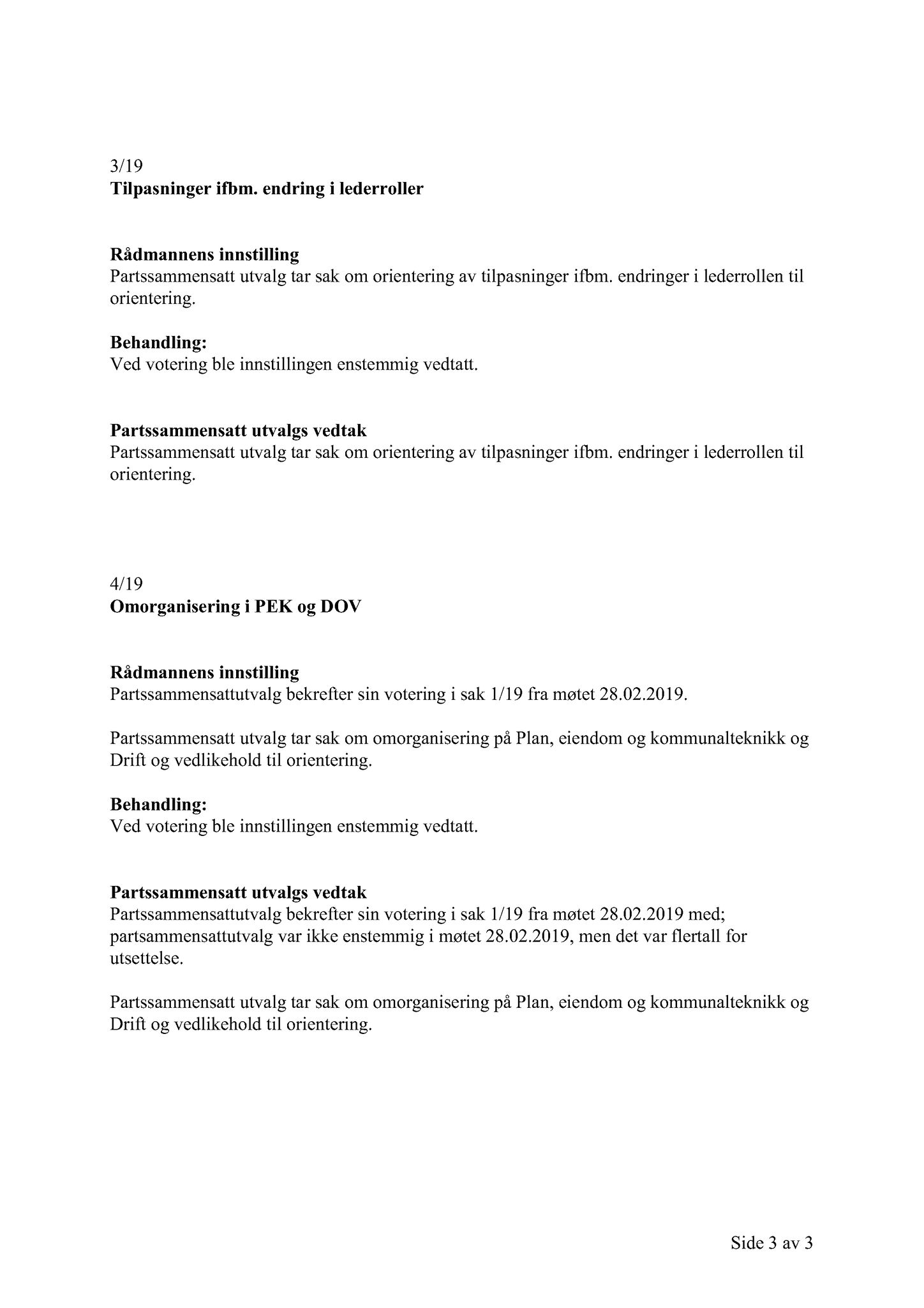 Klæbu Kommune, TRKO/KK/11-PSU/L004: Partssammensatt utvalg - Møtedokumenter, 2019, p. 27