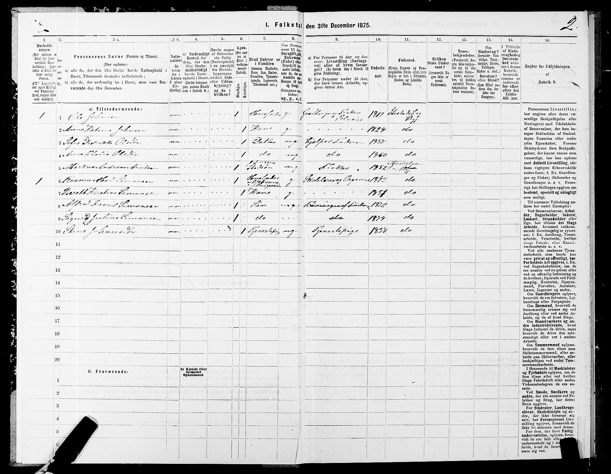 SATØ, 1875 census for 1917P Ibestad, 1875, p. 7002