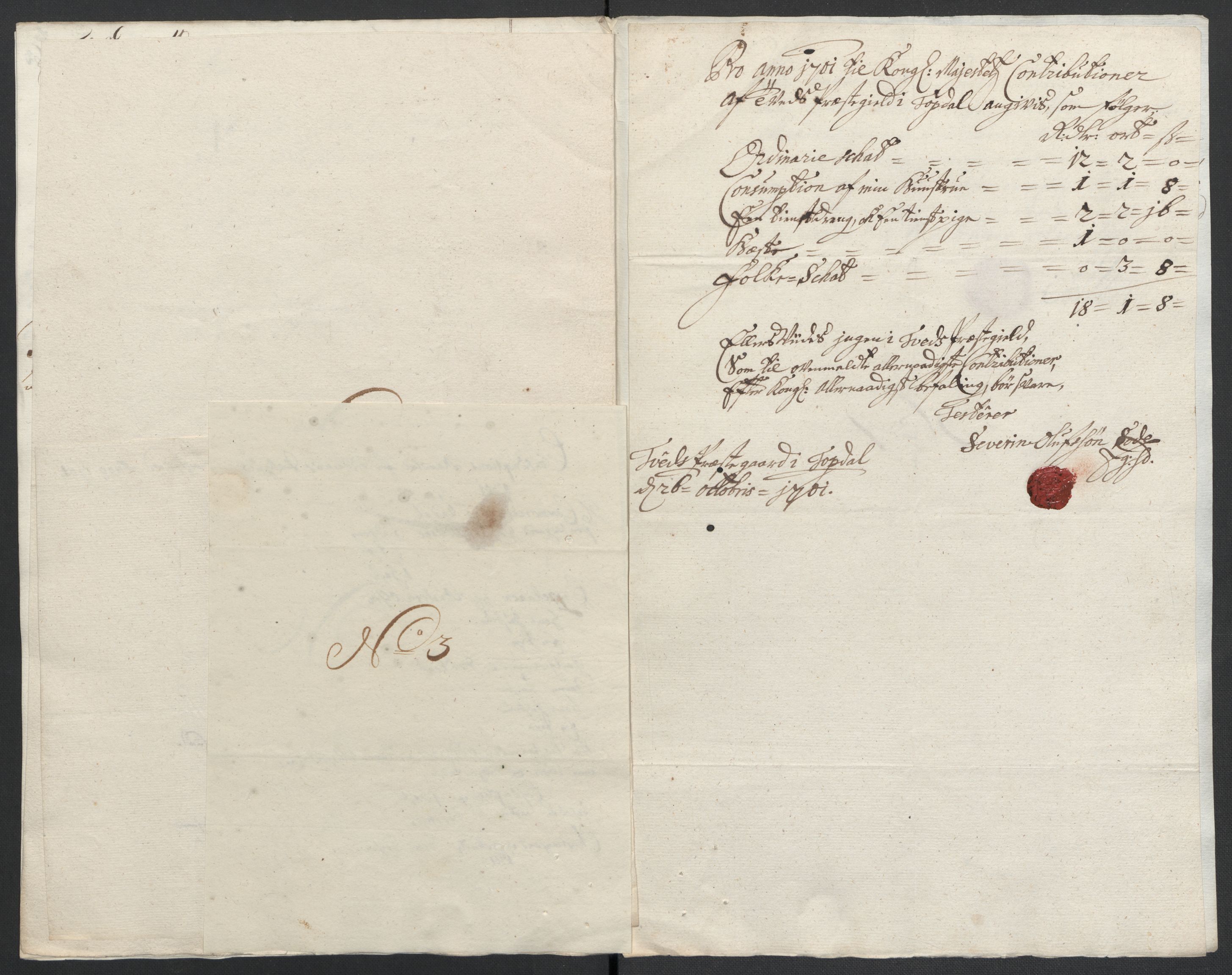 Rentekammeret inntil 1814, Reviderte regnskaper, Fogderegnskap, RA/EA-4092/R43/L2549: Fogderegnskap Lista og Mandal, 1701-1702, p. 108