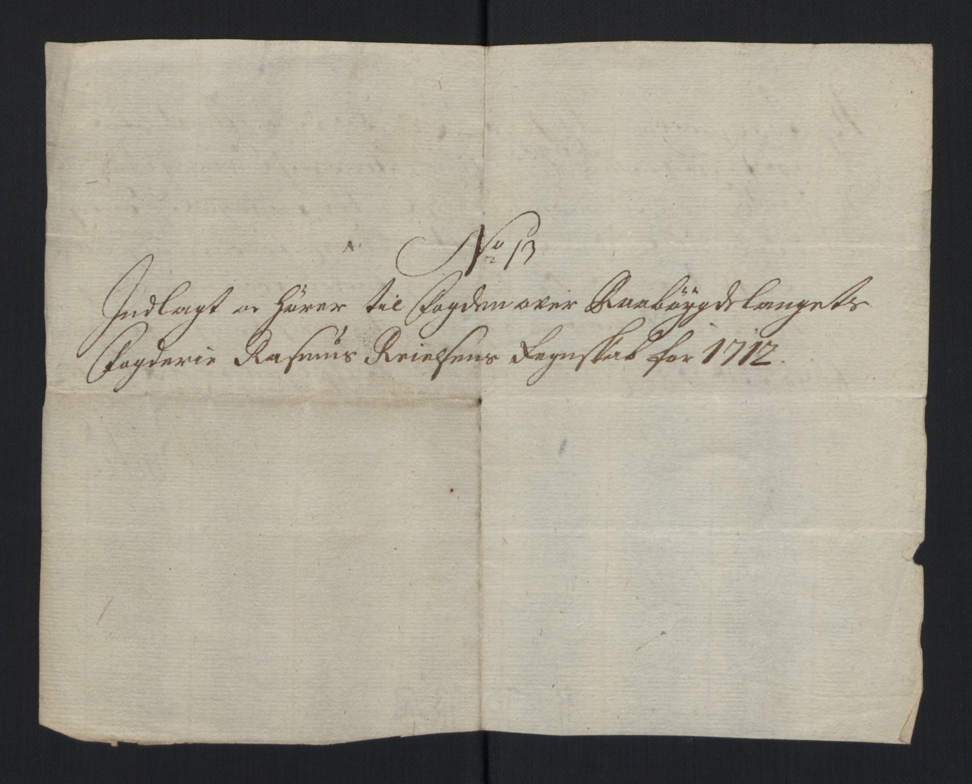 Rentekammeret inntil 1814, Reviderte regnskaper, Fogderegnskap, AV/RA-EA-4092/R40/L2450: Fogderegnskap Råbyggelag, 1712-1713, p. 205