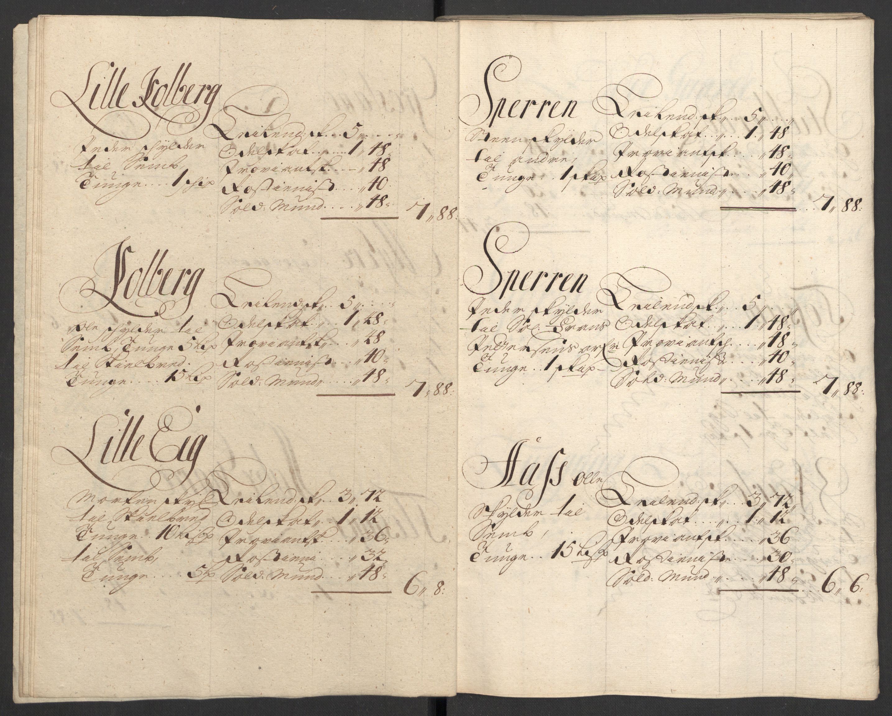 Rentekammeret inntil 1814, Reviderte regnskaper, Fogderegnskap, AV/RA-EA-4092/R31/L1703: Fogderegnskap Hurum, Røyken, Eiker, Lier og Buskerud, 1709, p. 127