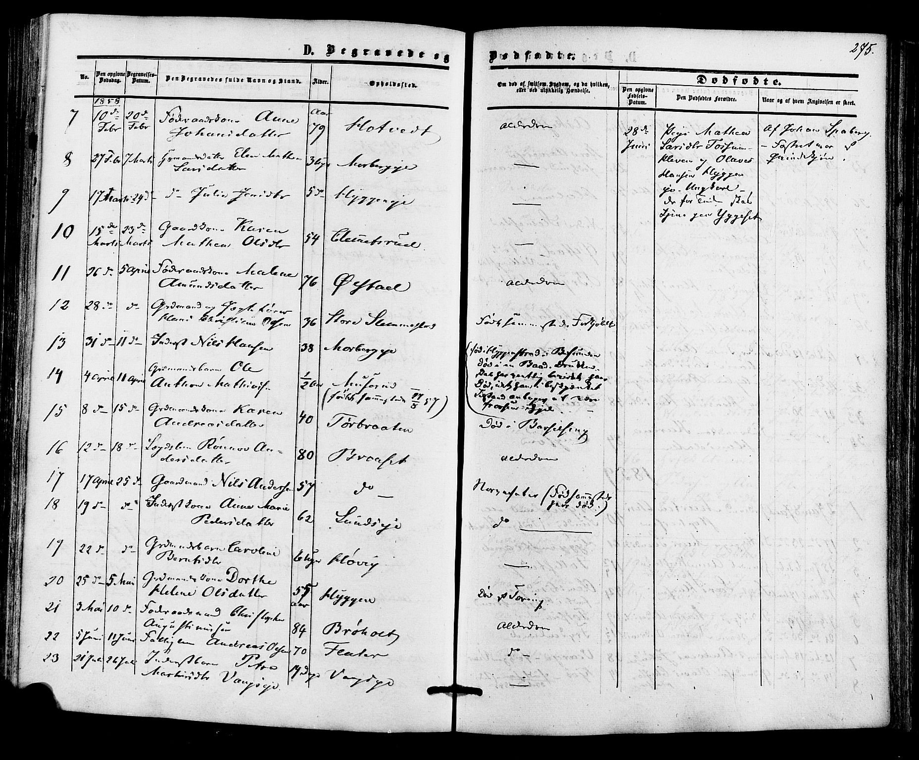 Røyken kirkebøker, SAKO/A-241/F/Fa/L0006: Parish register (official) no. 6, 1857-1875, p. 275