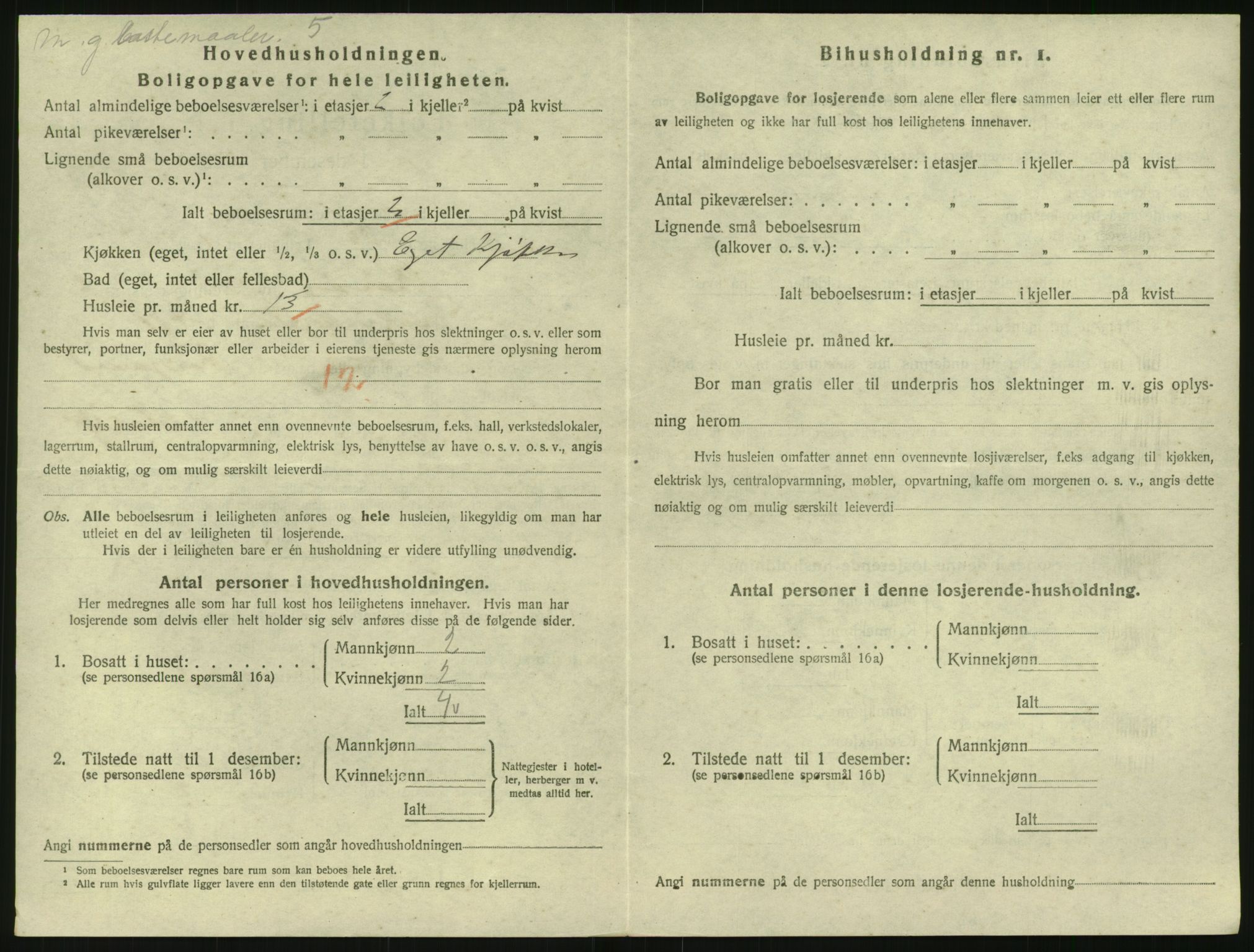 SAK, 1920 census for Risør, 1920, p. 2116
