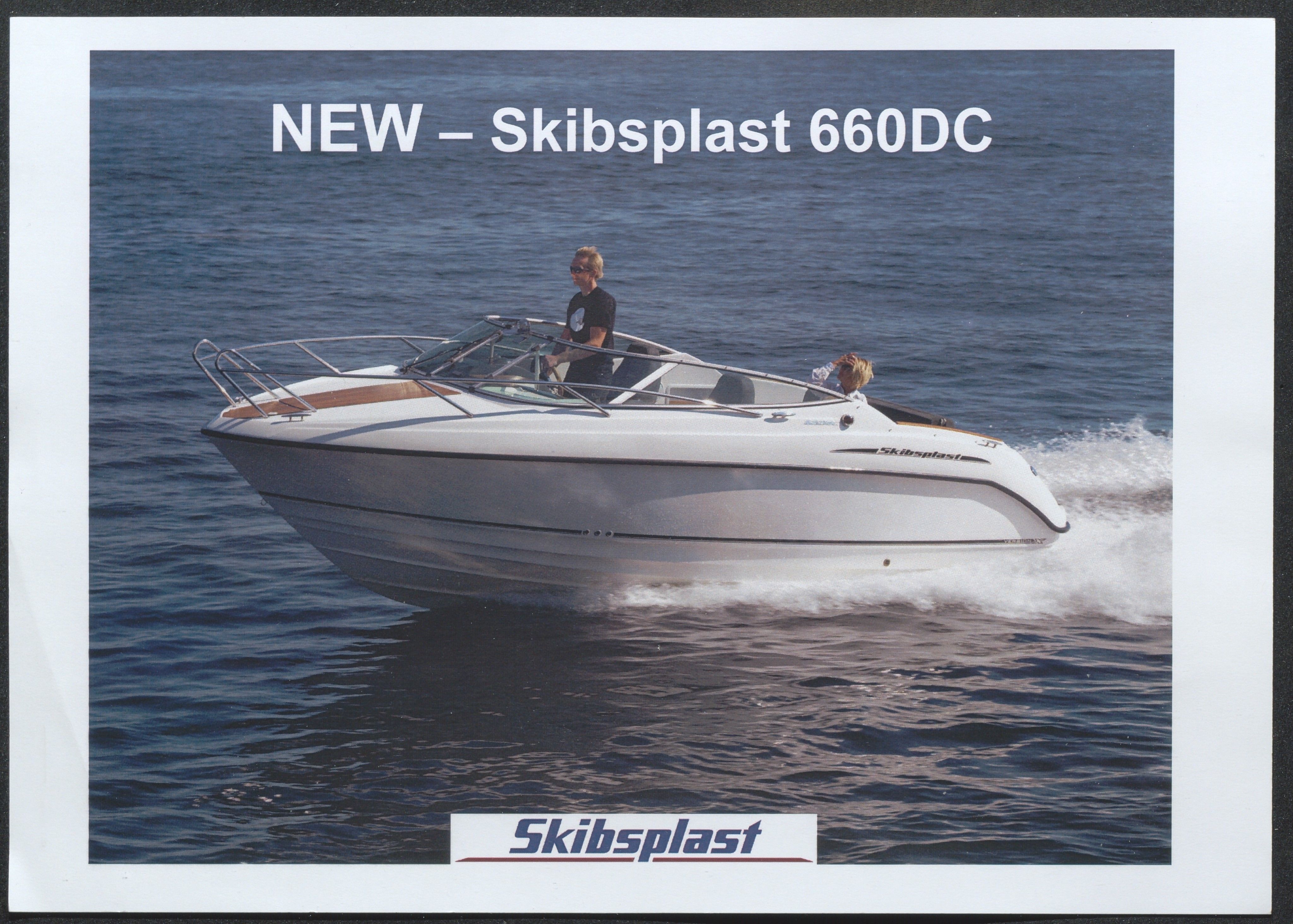 Skibsplast, AAKS/PA-2968/01/X/X01/L0002/0025: Brosjyrer / Skibsplast 660 DC (1996/97-fortsatt i produksjon i 2014), 1996-1997