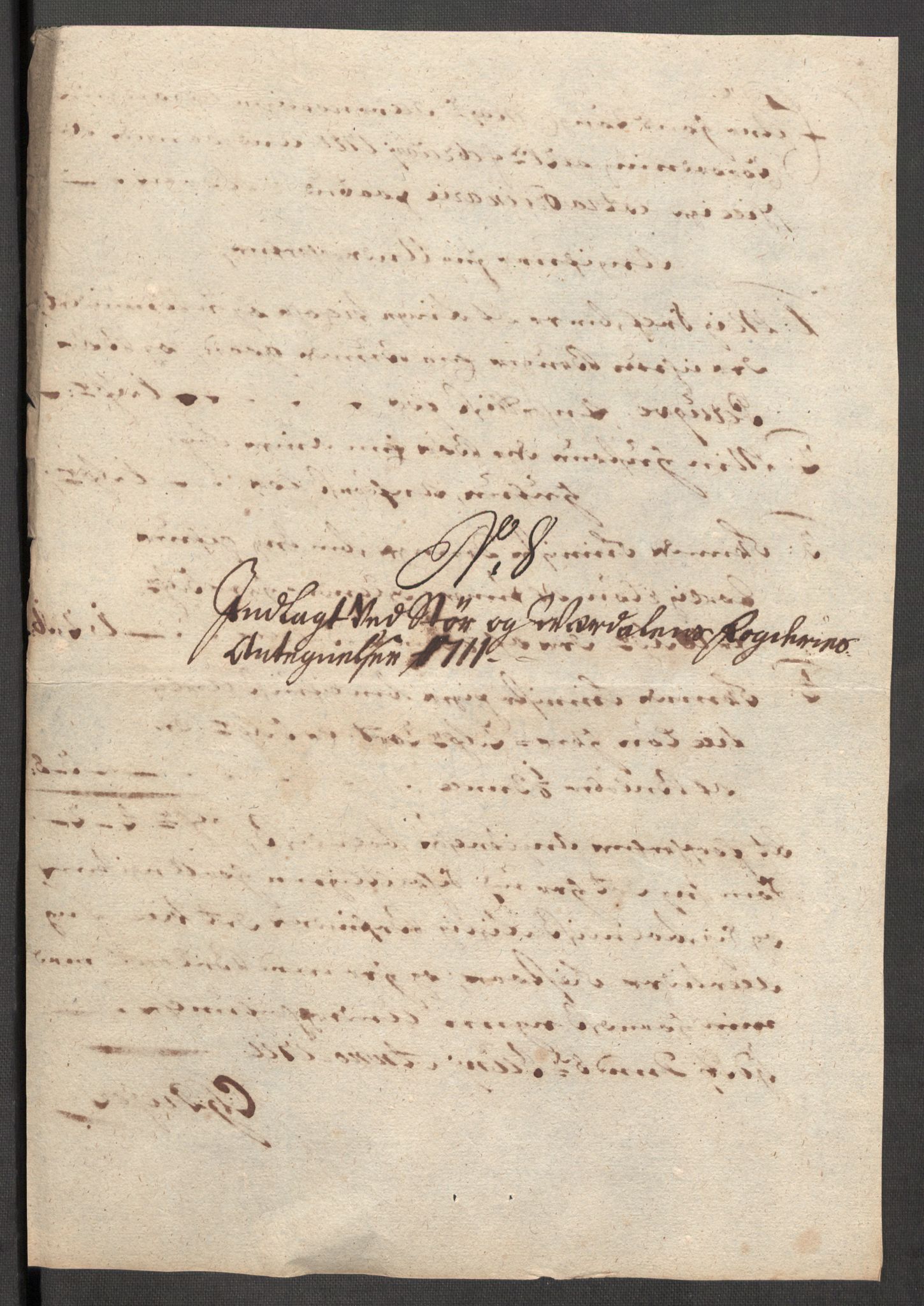 Rentekammeret inntil 1814, Reviderte regnskaper, Fogderegnskap, AV/RA-EA-4092/R62/L4201: Fogderegnskap Stjørdal og Verdal, 1711, p. 534