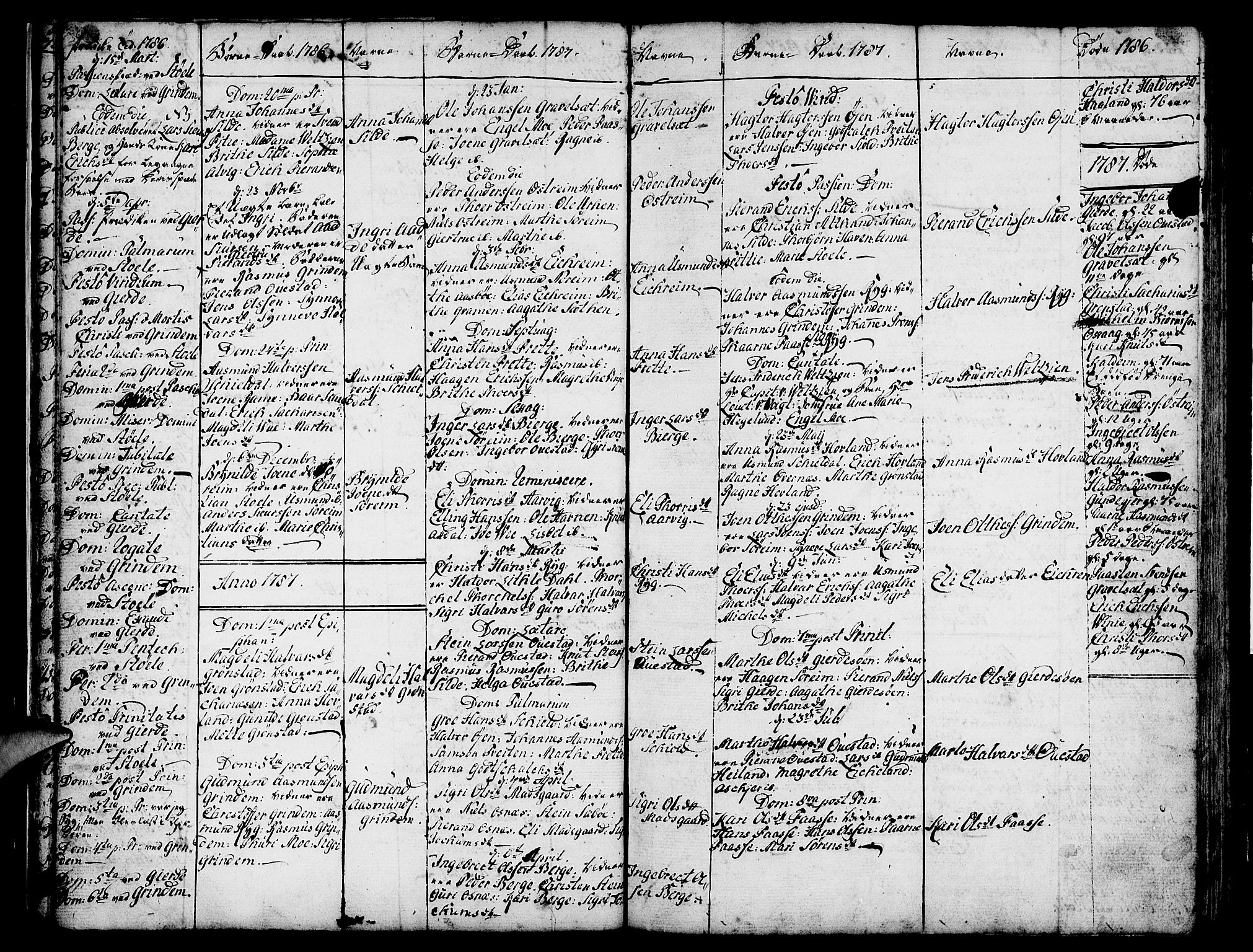 Etne sokneprestembete, SAB/A-75001/H/Haa: Parish register (official) no. A 4, 1782-1807, p. 11