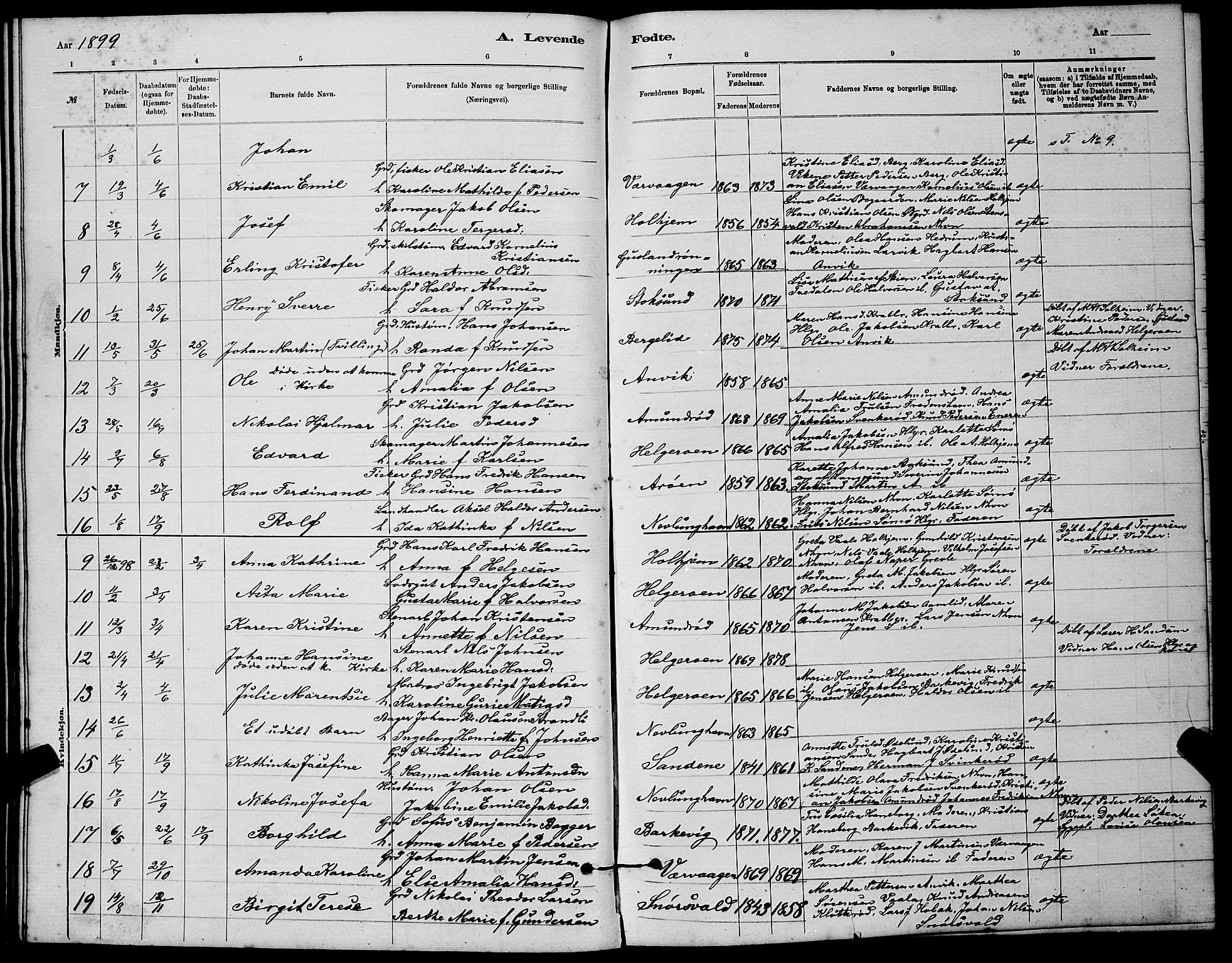 Brunlanes kirkebøker, AV/SAKO-A-342/G/Gb/L0002: Parish register (copy) no. II 2, 1878-1902