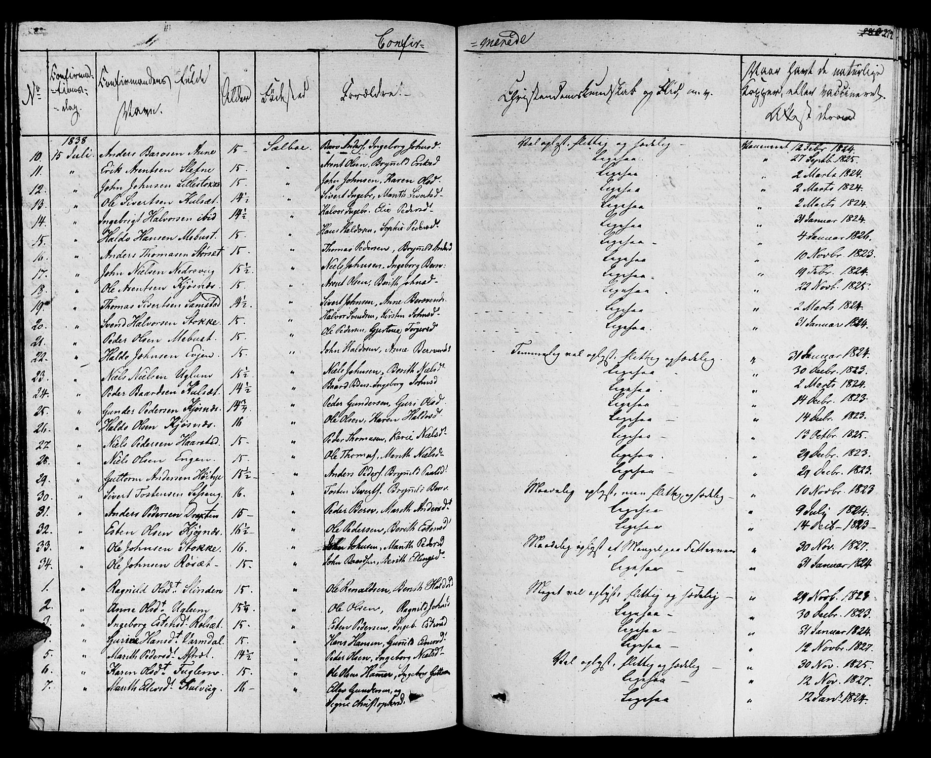 Ministerialprotokoller, klokkerbøker og fødselsregistre - Sør-Trøndelag, SAT/A-1456/695/L1143: Parish register (official) no. 695A05 /1, 1824-1842, p. 274