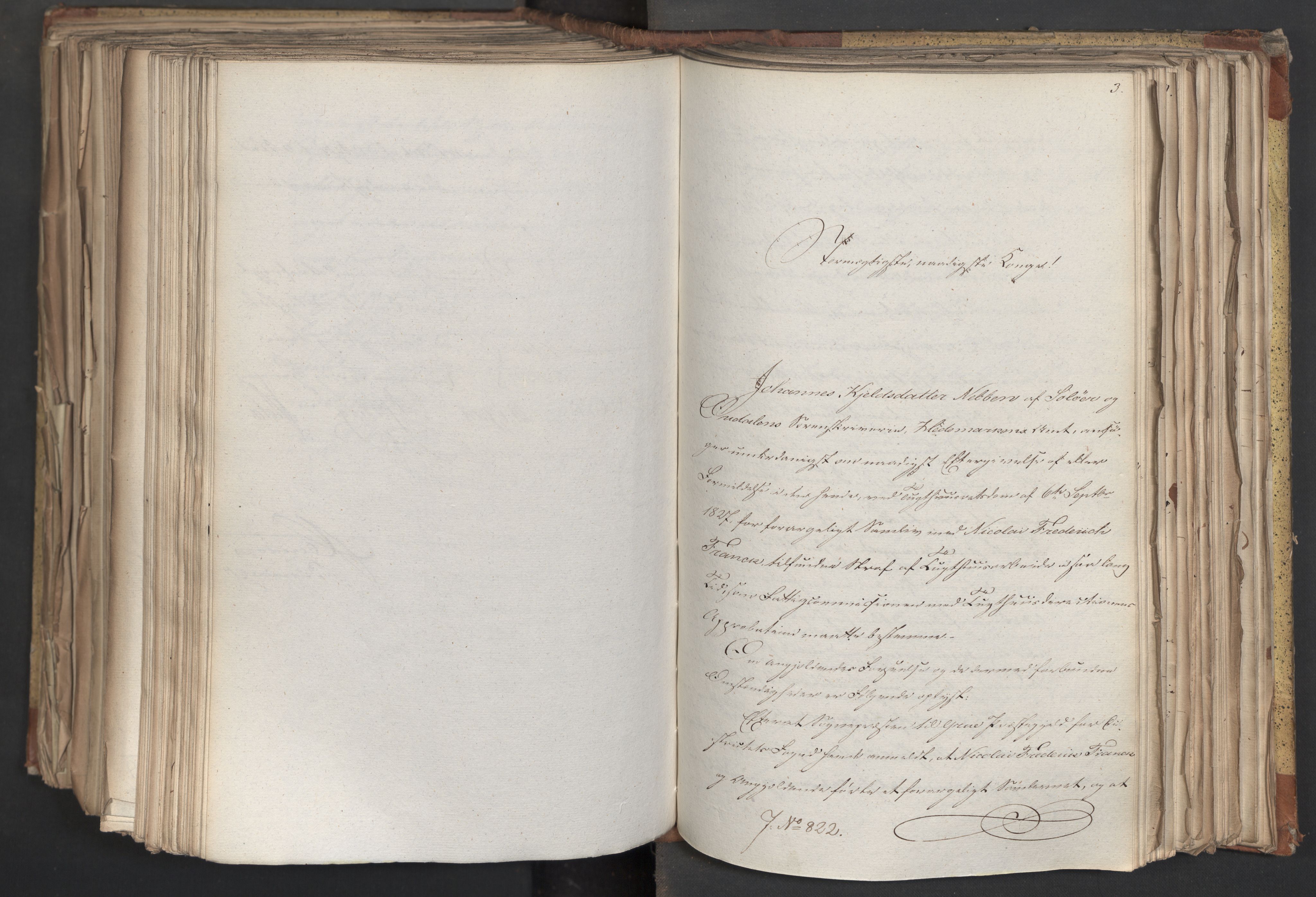 Statsrådsavdelingen i Stockholm, AV/RA-S-1003/D/Da/L0068: Regjeringsinnstillinger nr. 660-876, 1830, p. 557