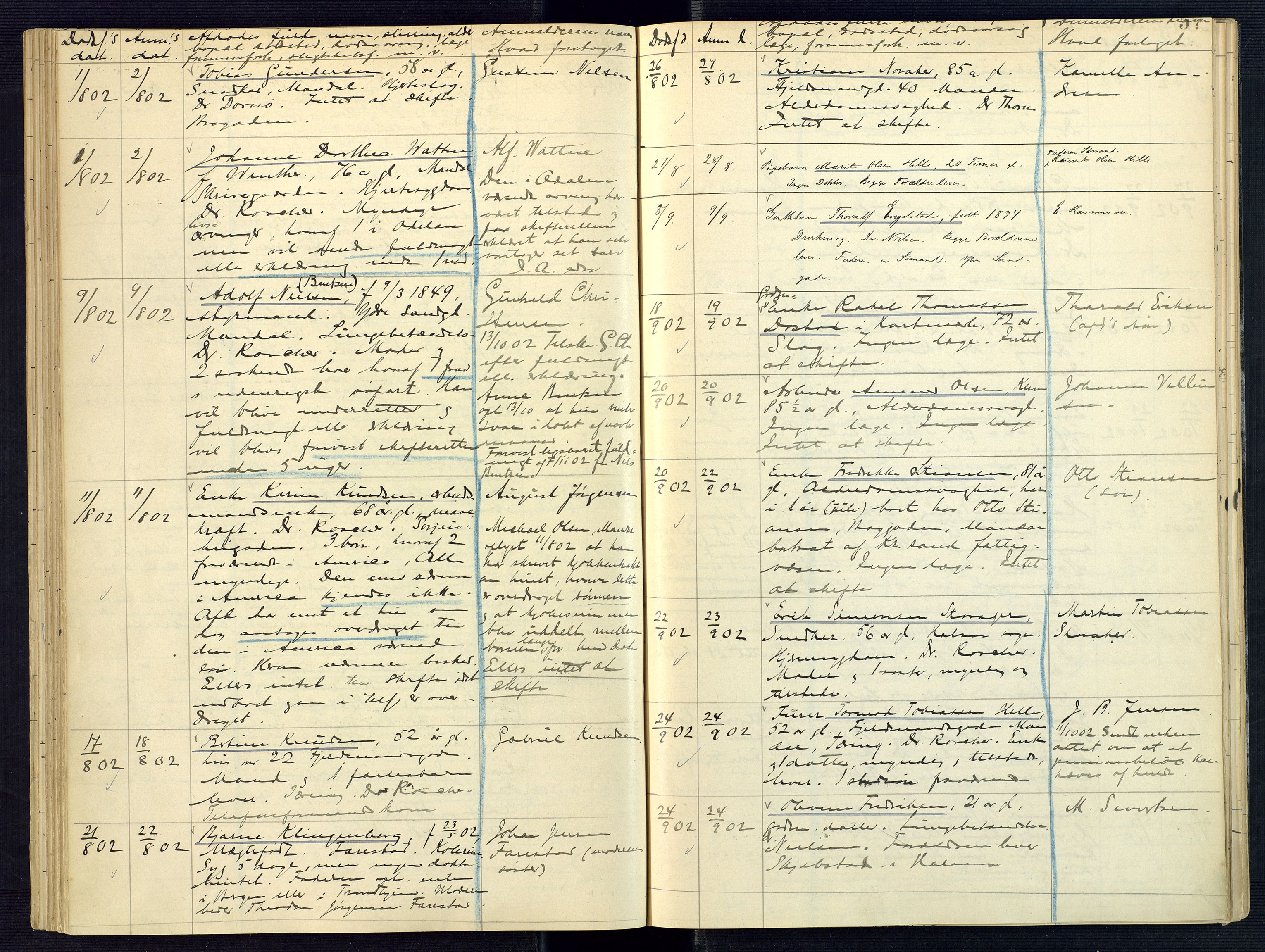 Mandal sorenskriveri, SAK/1221-0005/001/H/Ha/L0005: Dødsfall Mandal prestegjeld nr 4, 1895-1908, p. 57