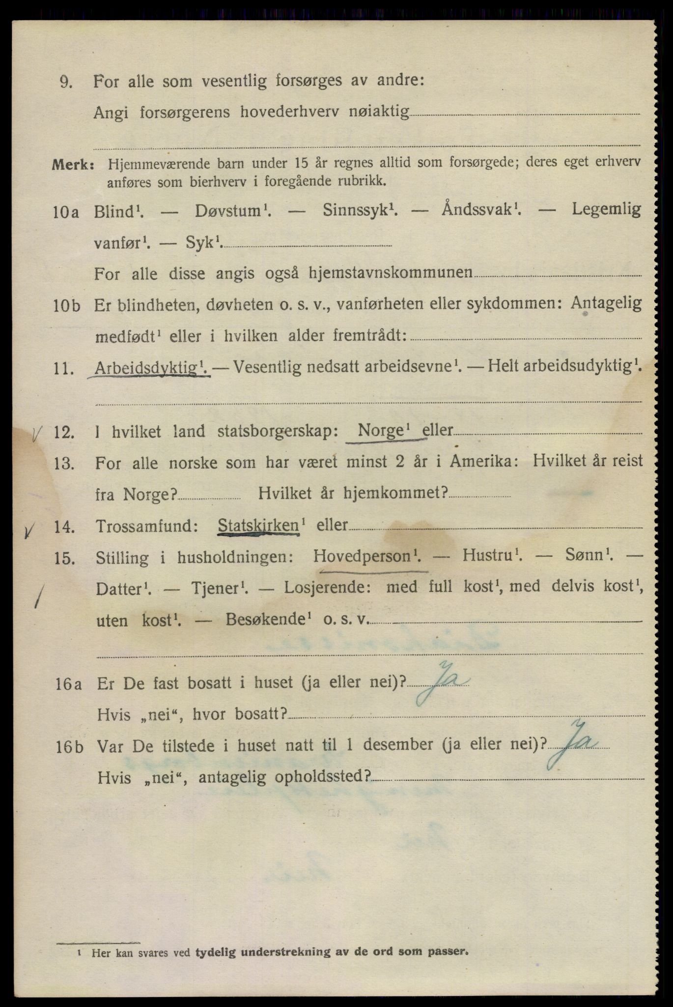 SAO, 1920 census for Kristiania, 1920, p. 459548