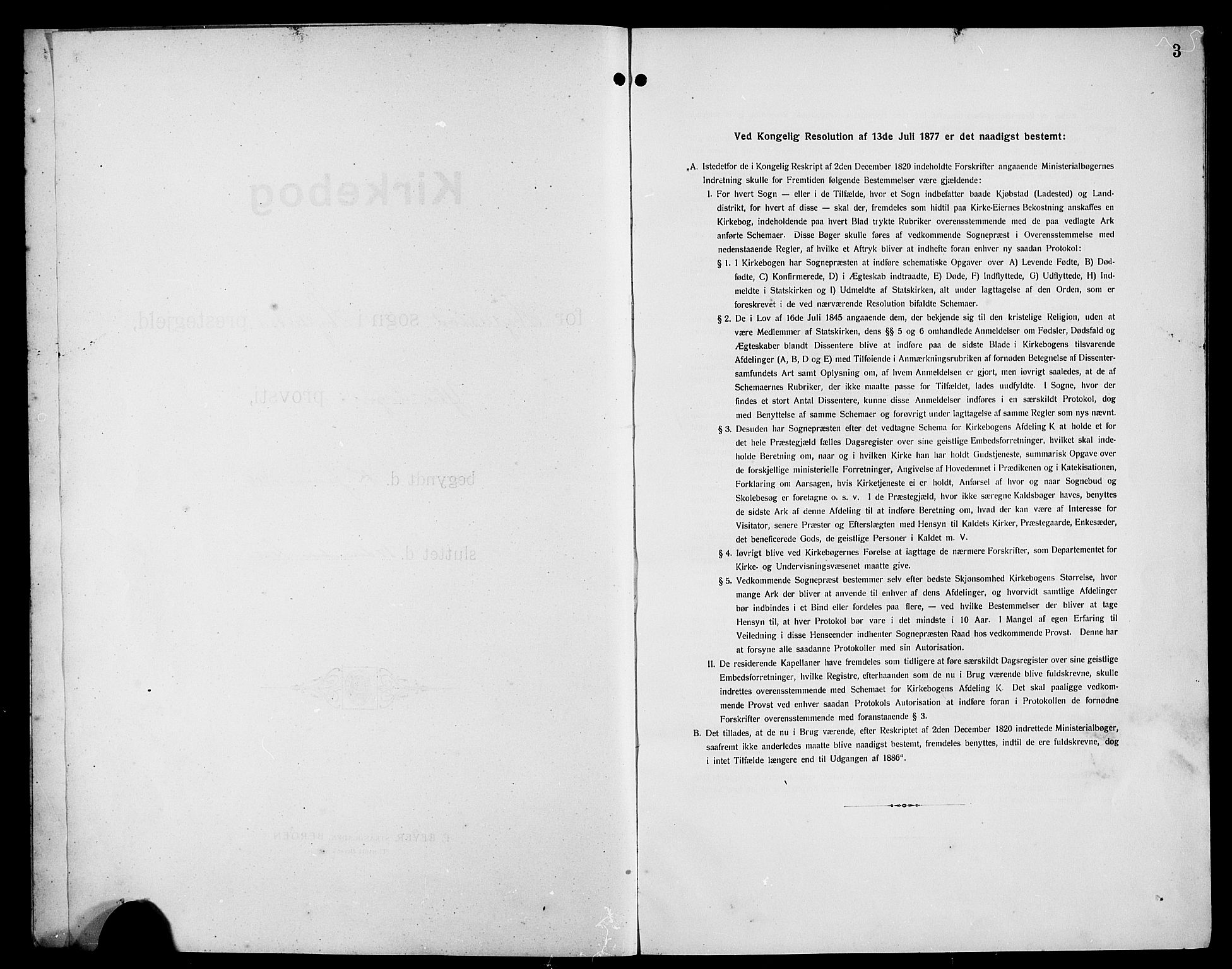 Hyllestad sokneprestembete, SAB/A-80401: Parish register (copy) no. A 3, 1906-1925, p. 3