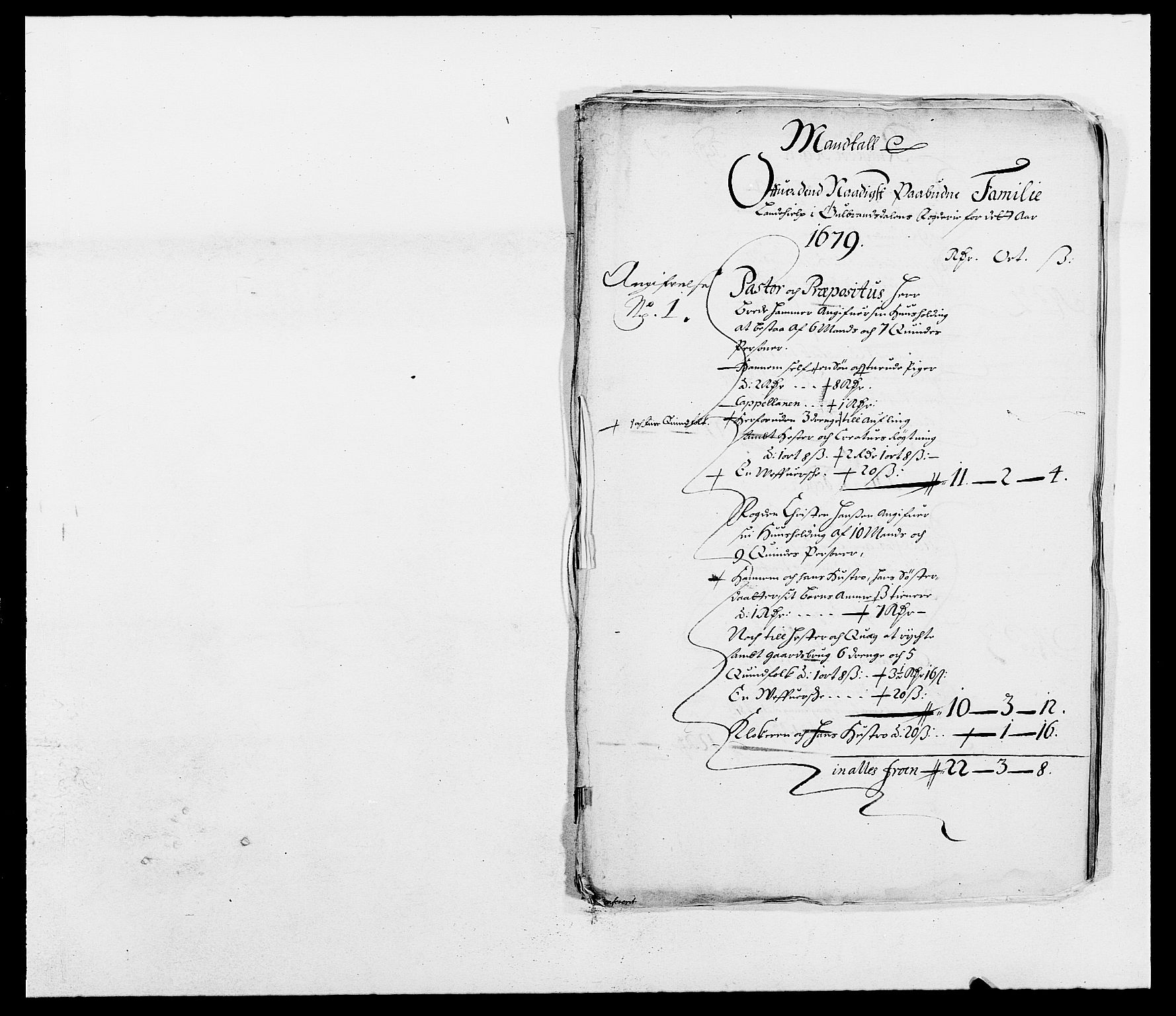 Rentekammeret inntil 1814, Reviderte regnskaper, Fogderegnskap, RA/EA-4092/R17/L1153: Fogderegnskap Gudbrandsdal, 1678-1679, p. 294