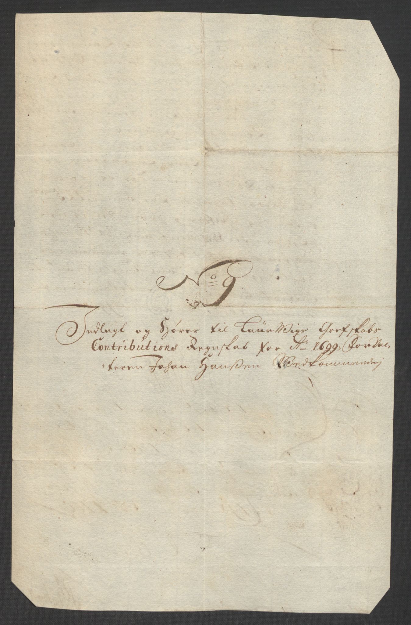 Rentekammeret inntil 1814, Reviderte regnskaper, Fogderegnskap, AV/RA-EA-4092/R33/L1976: Fogderegnskap Larvik grevskap, 1698-1701, p. 173